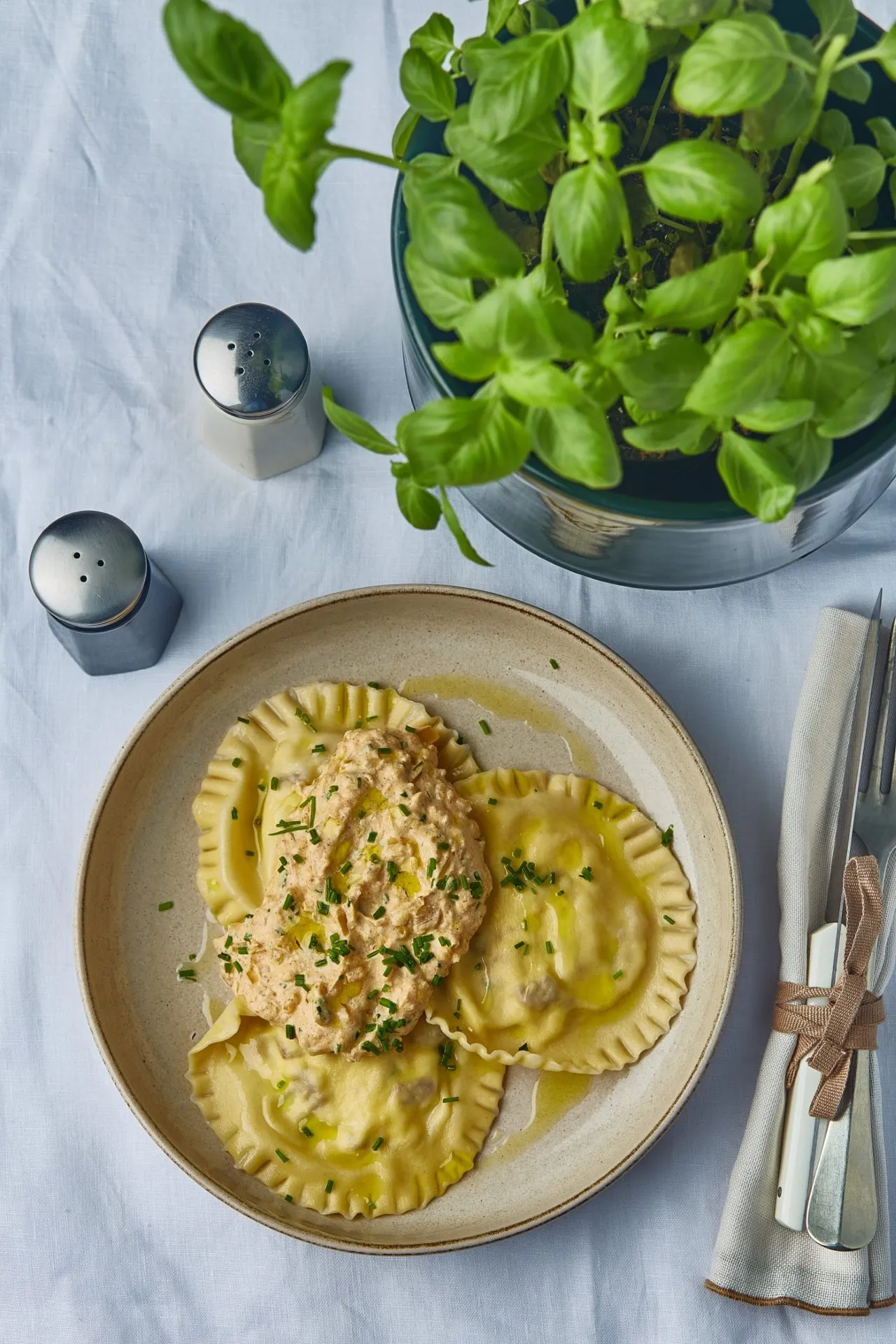 ravioli recept