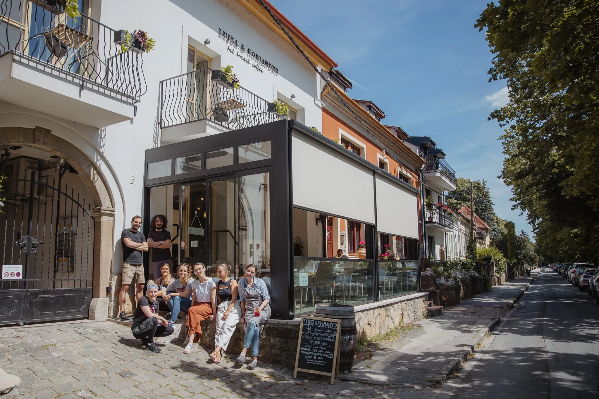 Lujza és Koriander csapat