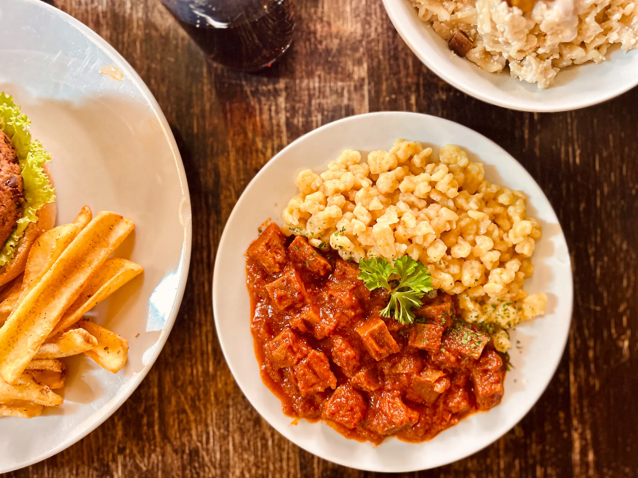 A Kozmosz Vegan Étterem pörköltje