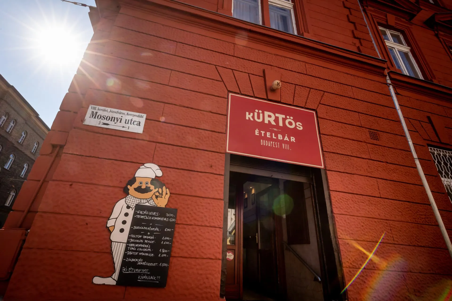 kürtös ételbár