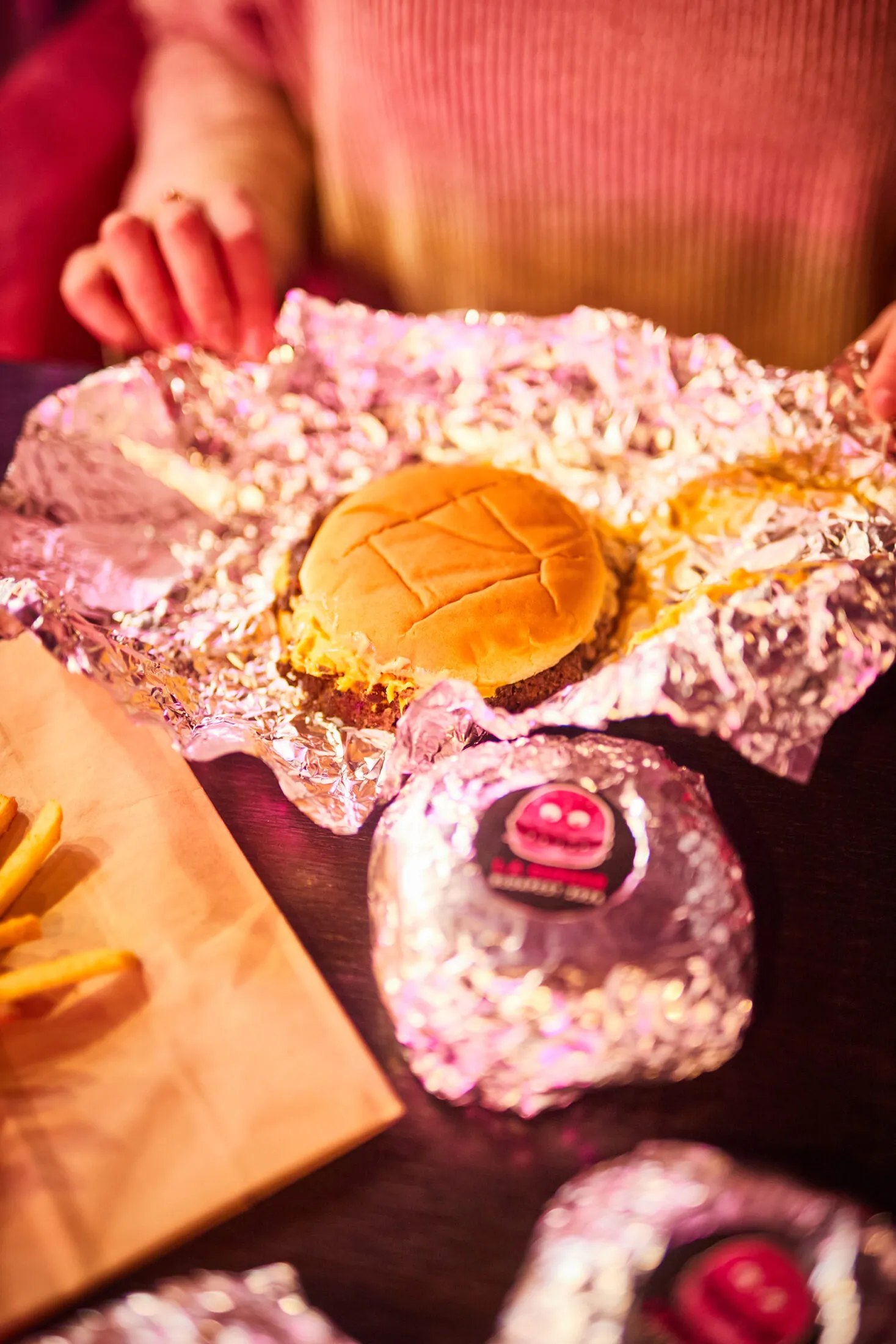 LA Burger smashed burger