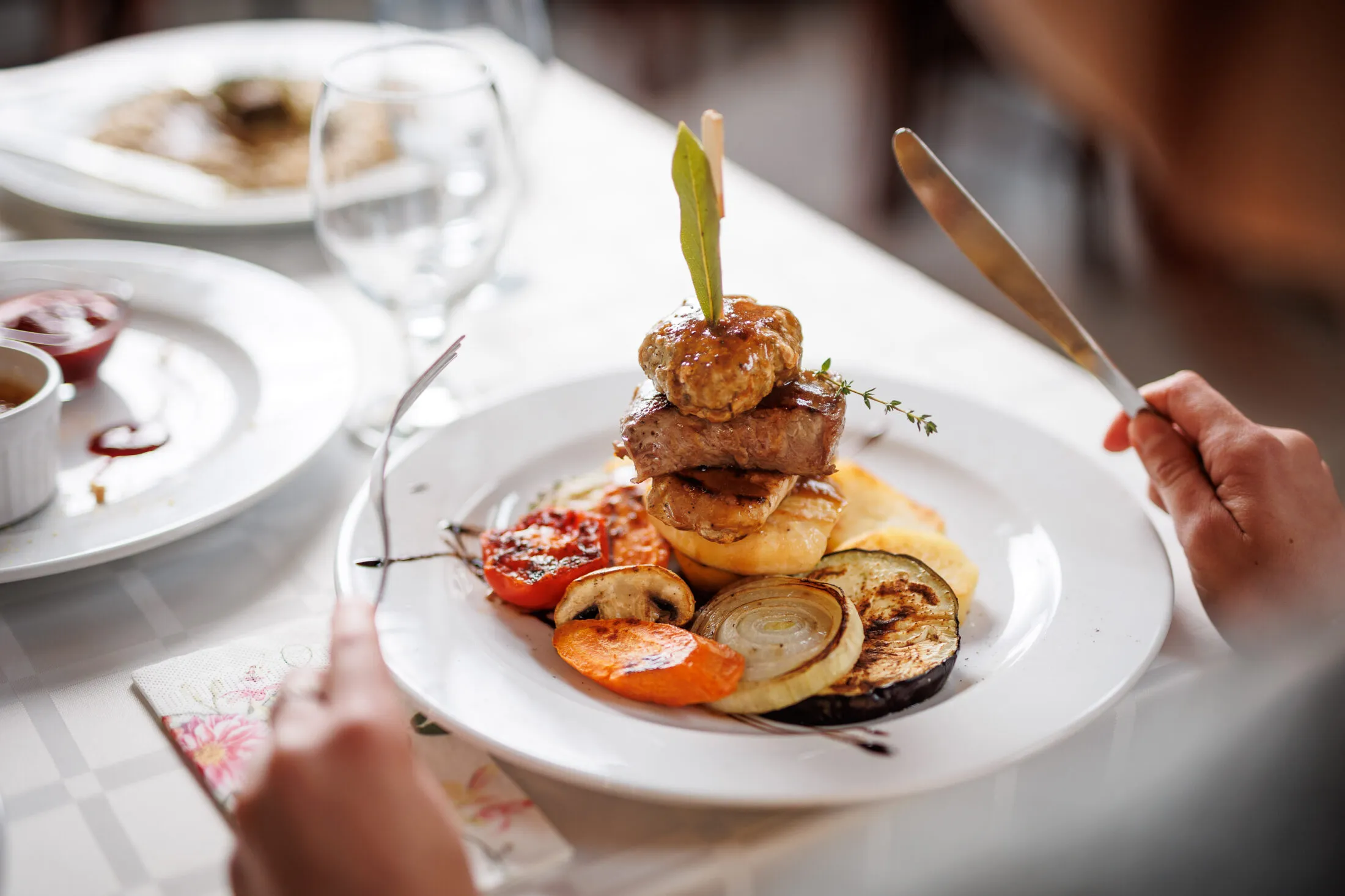 L’Altro étterem grilltányéros