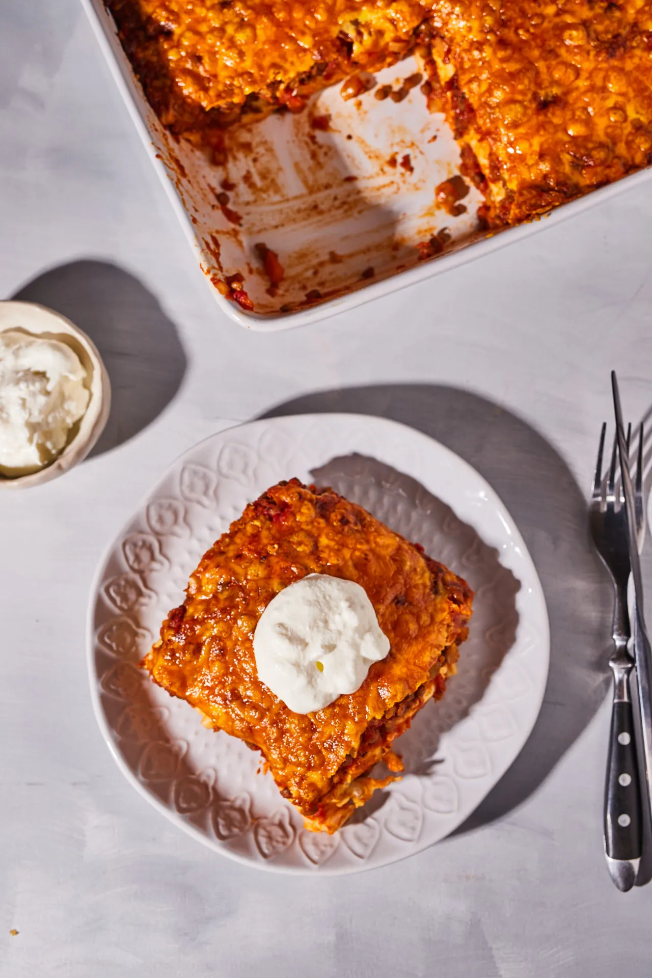 Lencsés enchilada