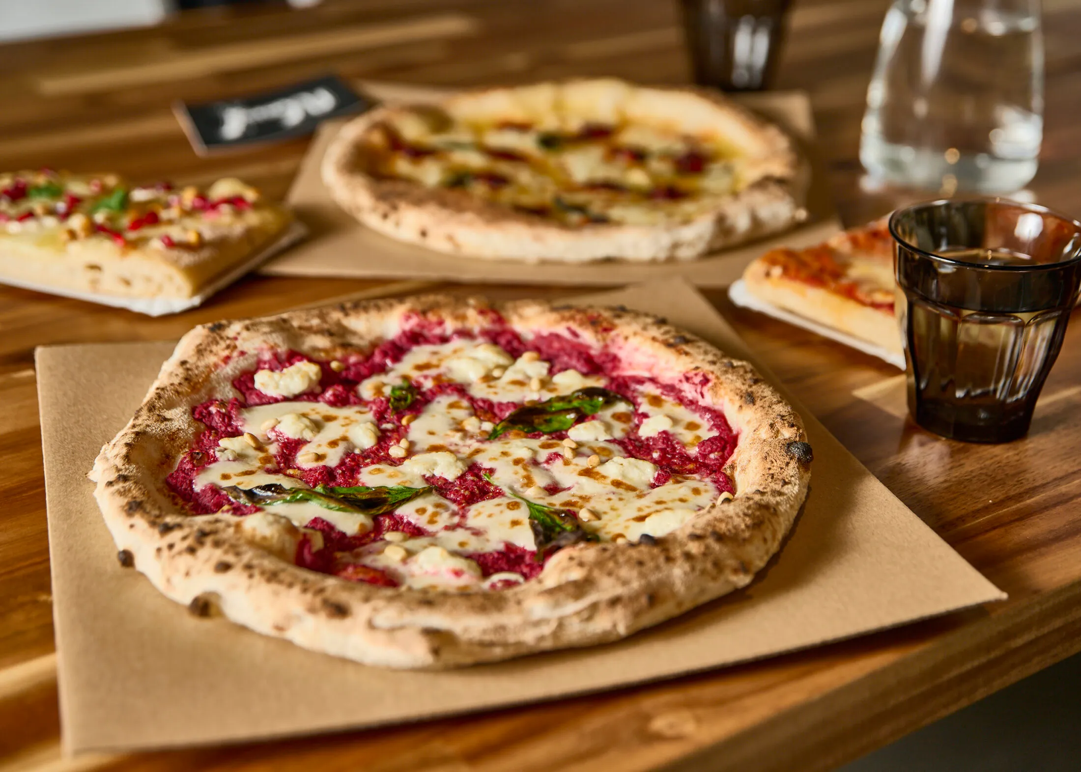 Céklás-ricottás pizza