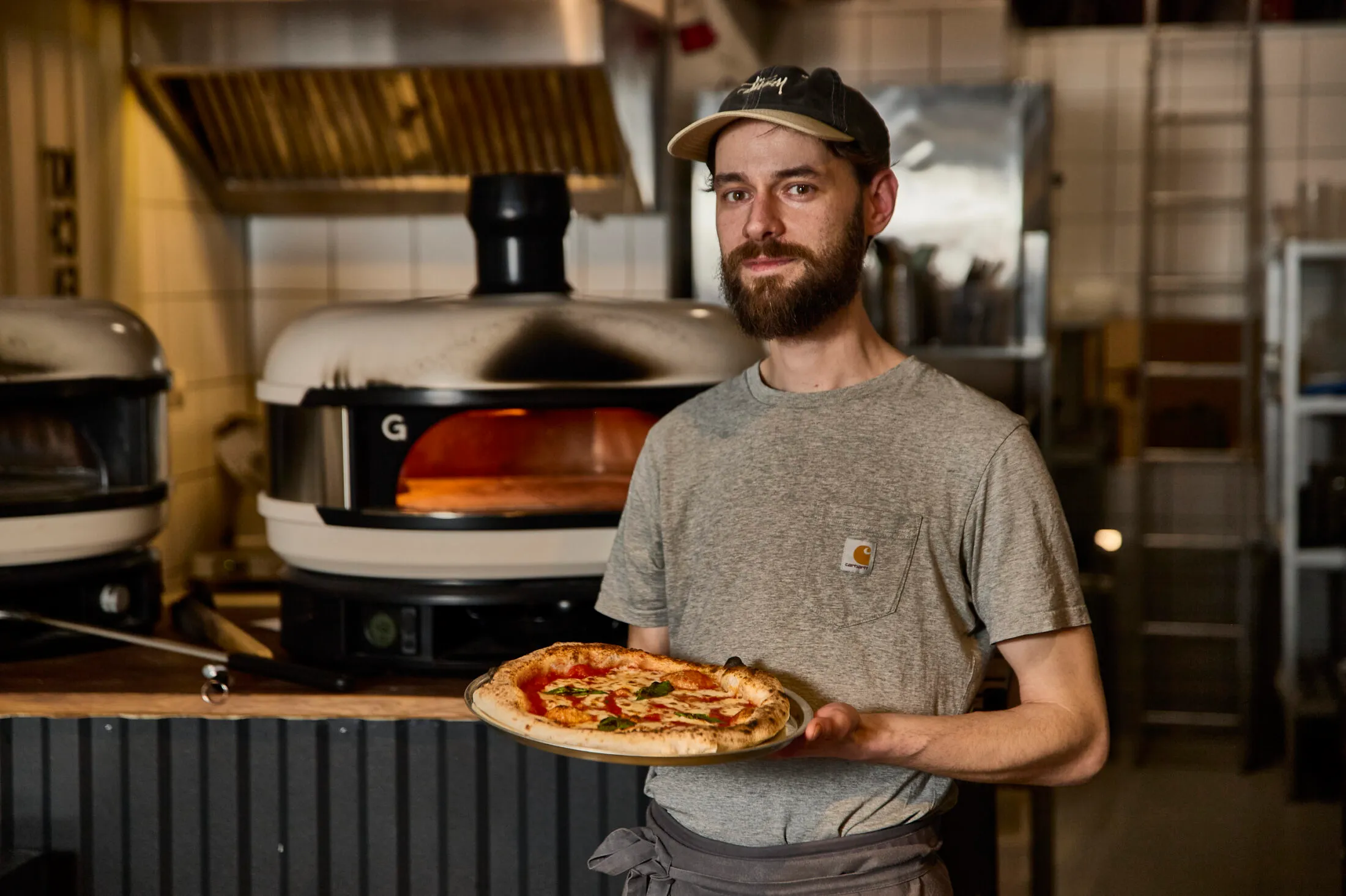Szarvas Dániel, a Leopard konyhai vezetője és pizzaszakácsa