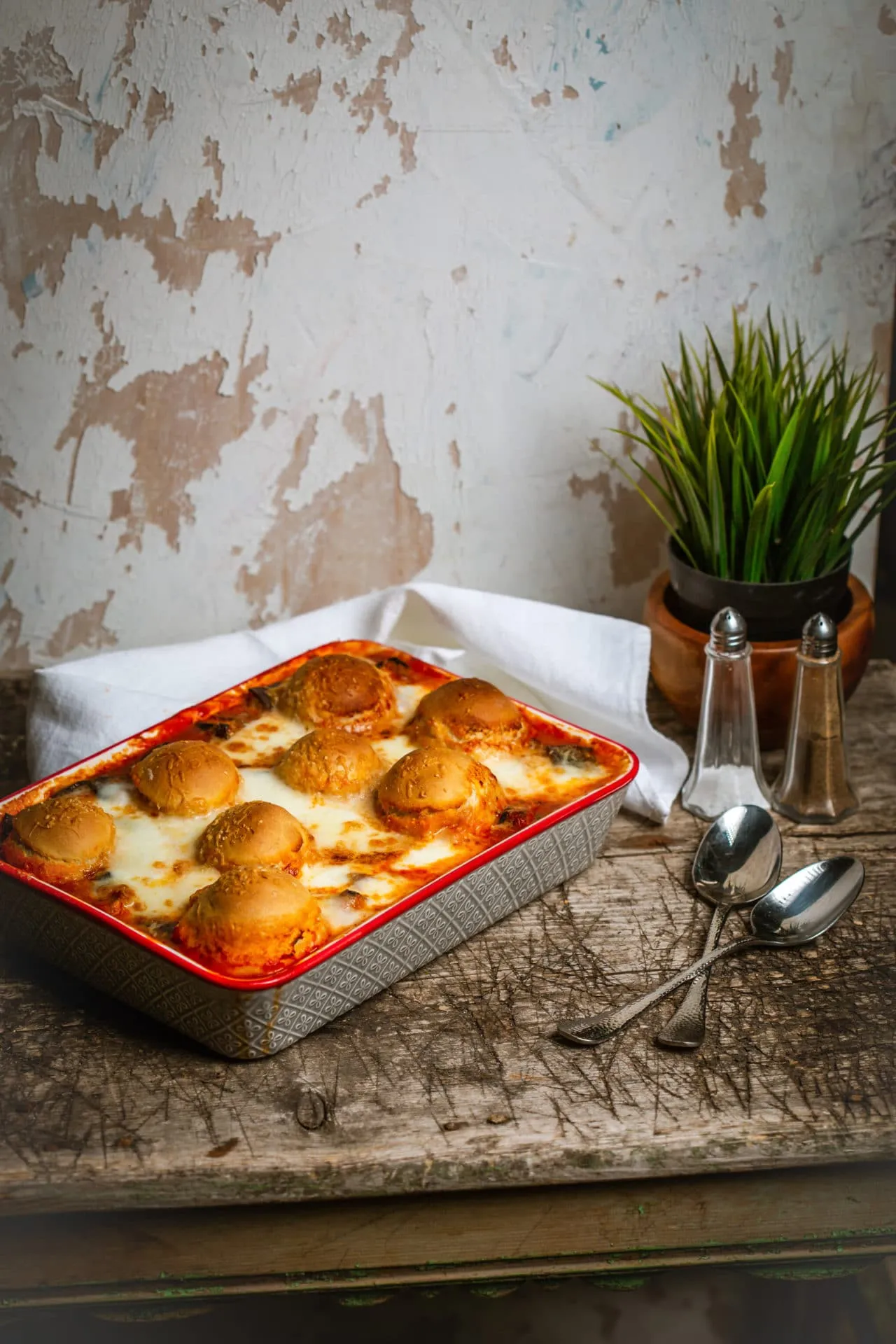 Pizzagolyós parmigiana