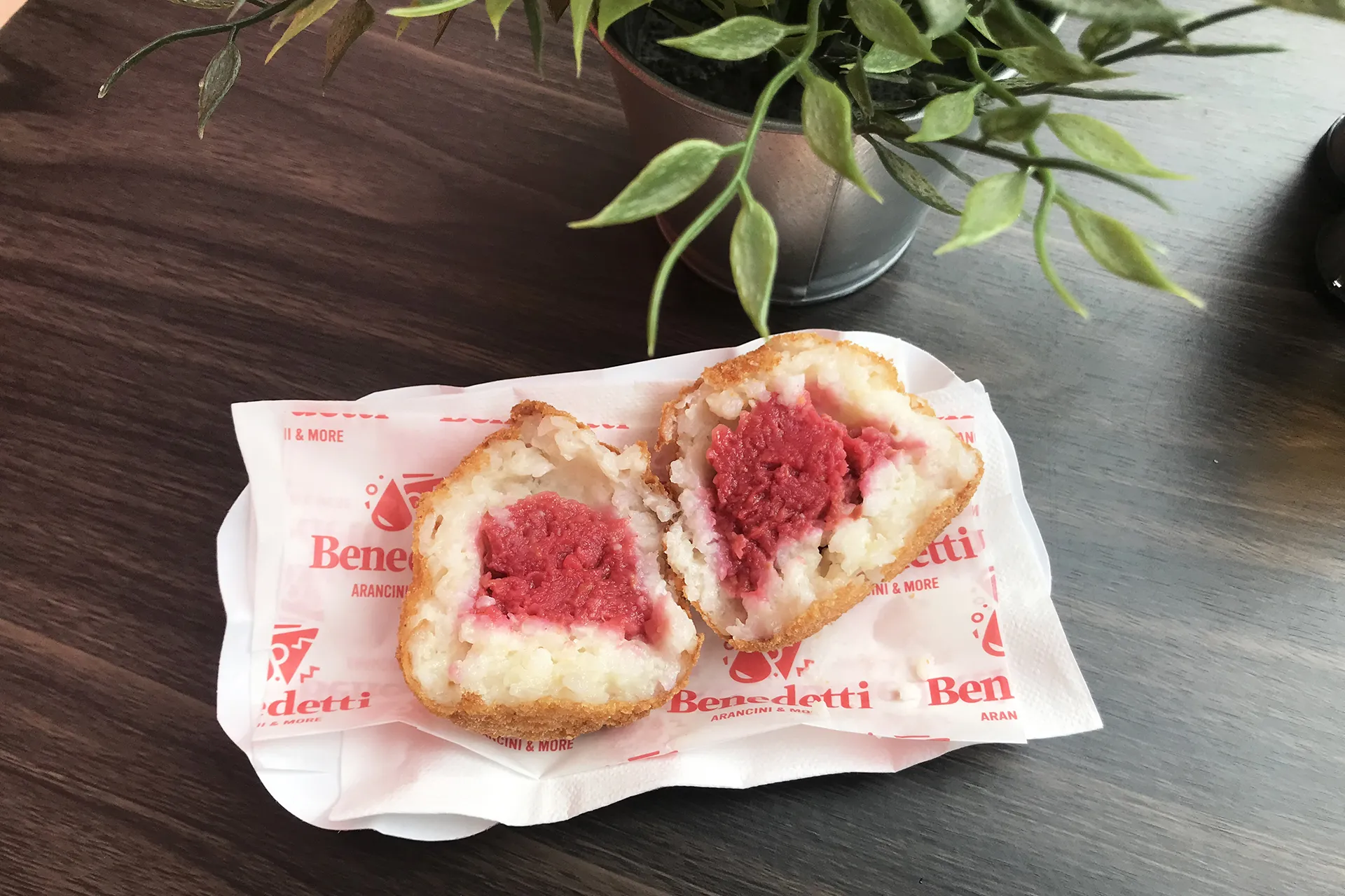  málnás arancini 