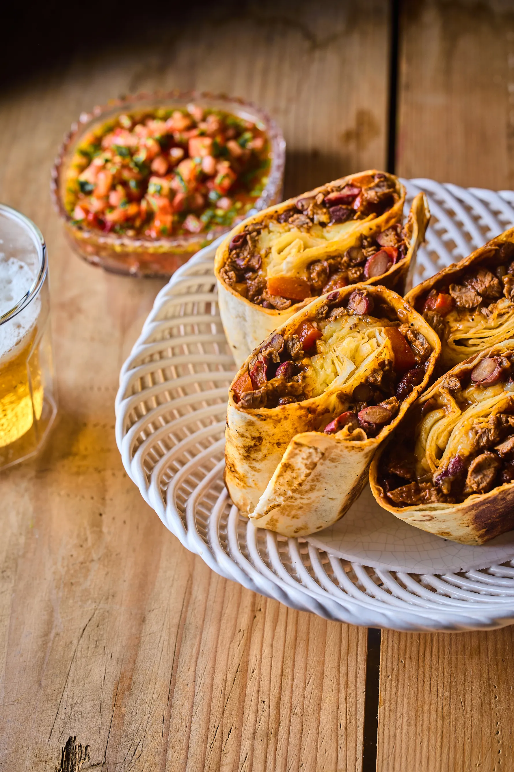 Marhahúsos burrito
