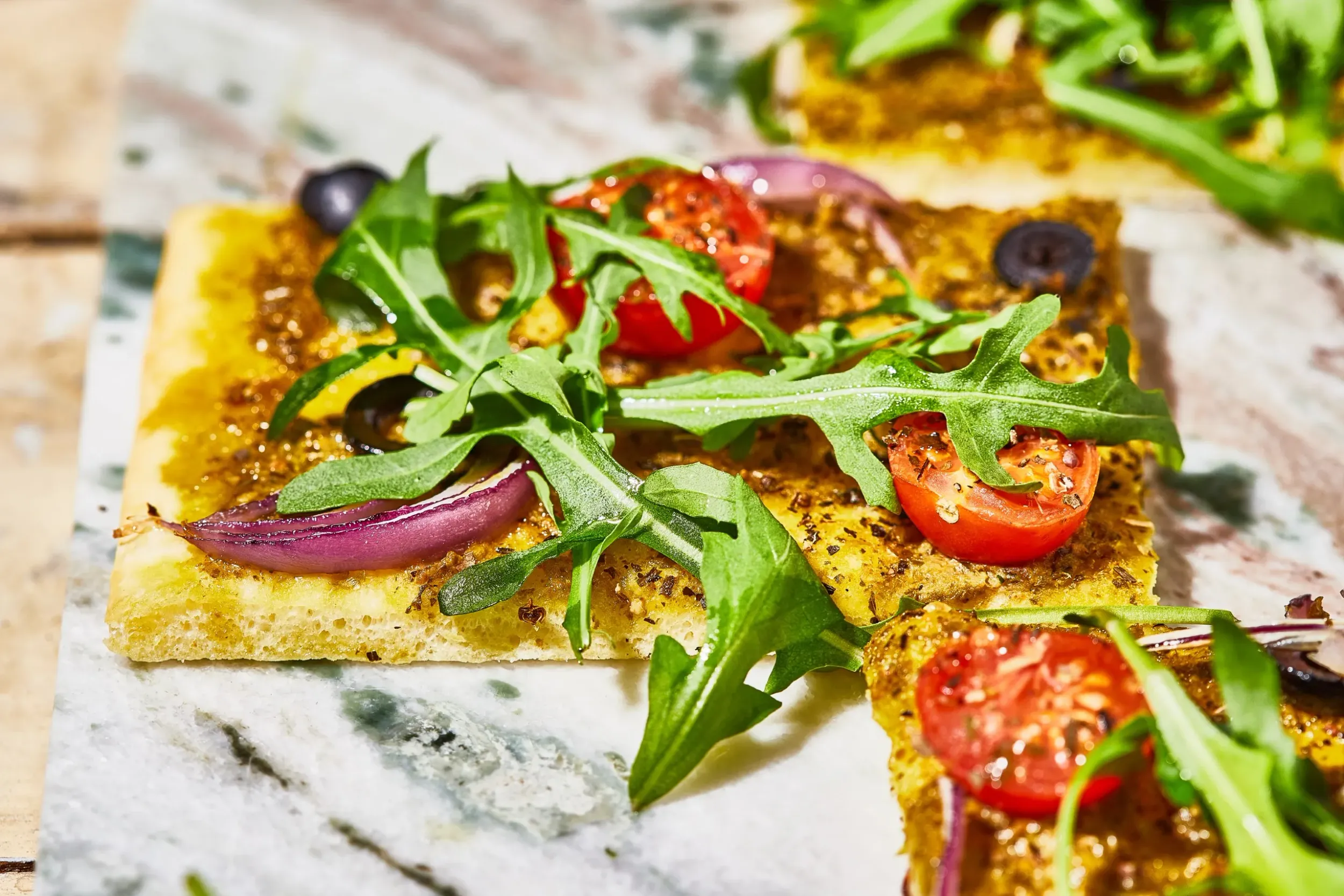 mediterrán flatbread