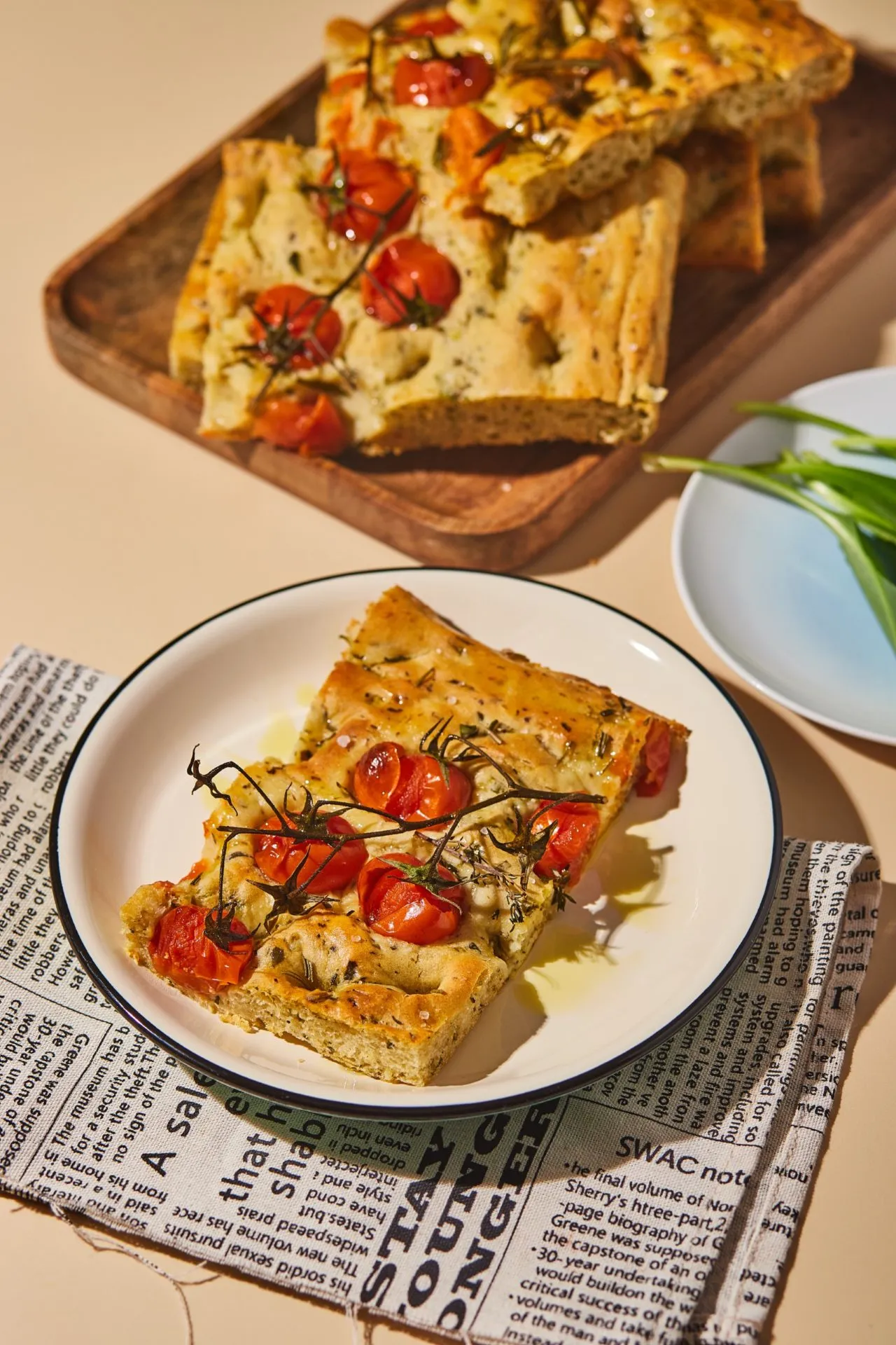 medvehagymás focaccia