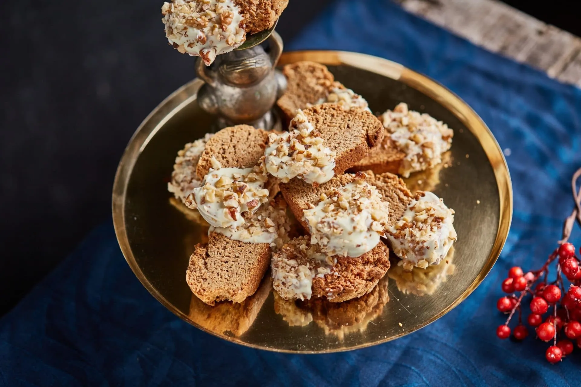mézeskalácsos biscotti