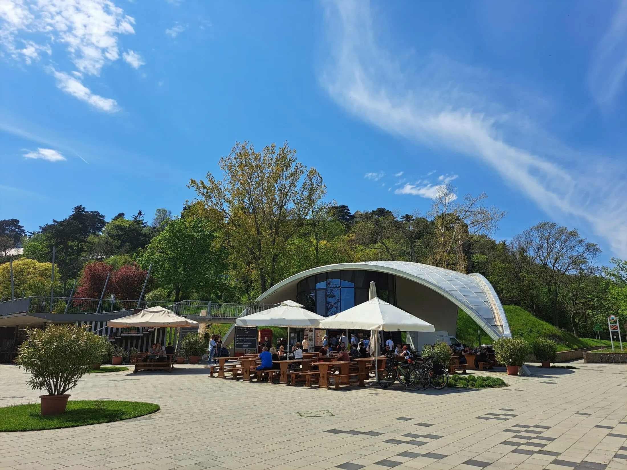 tihany, móló café, büfé, strandbüfé, balaton