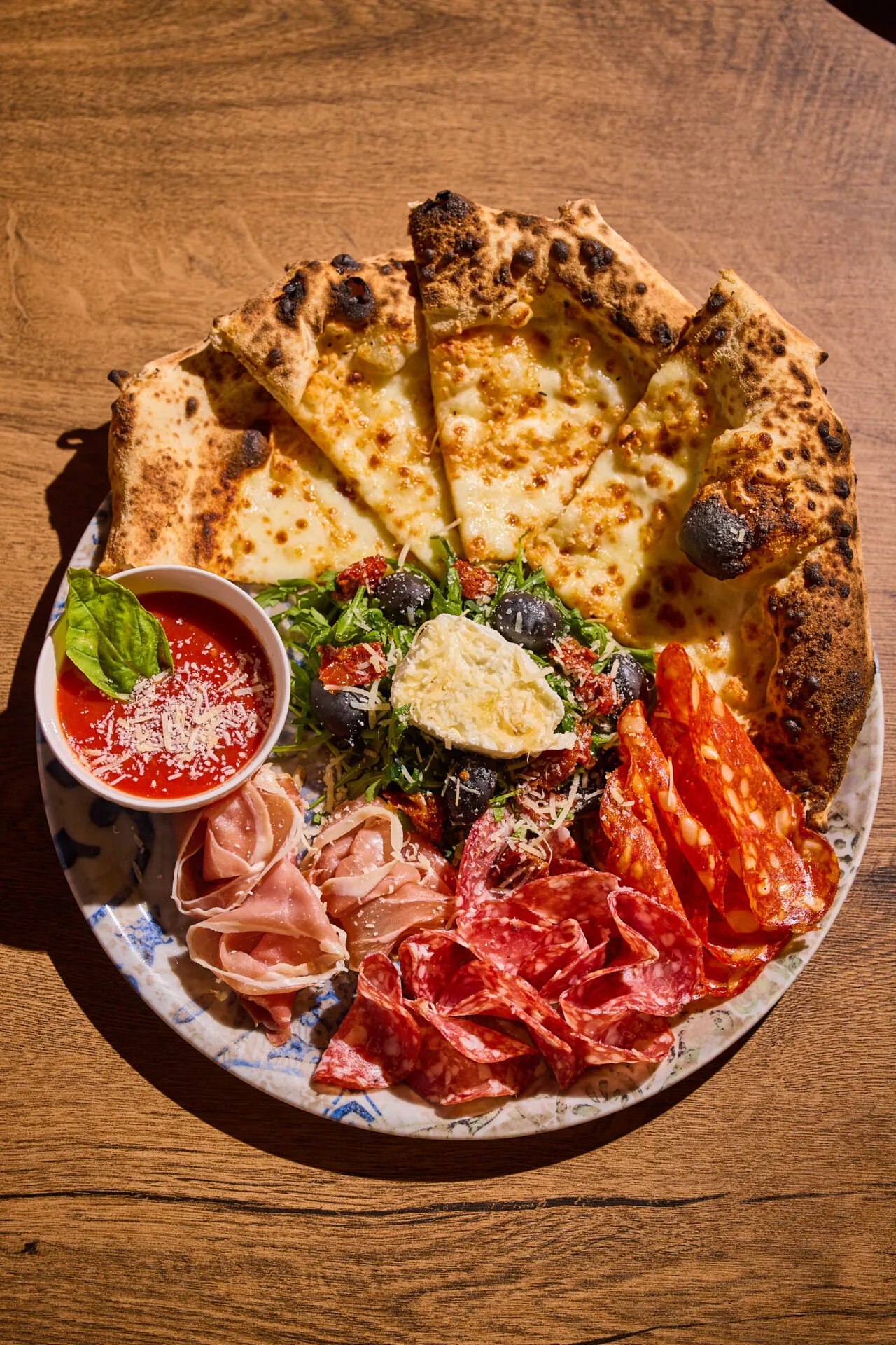 Nana Pizzéria Komárom antipasti tál