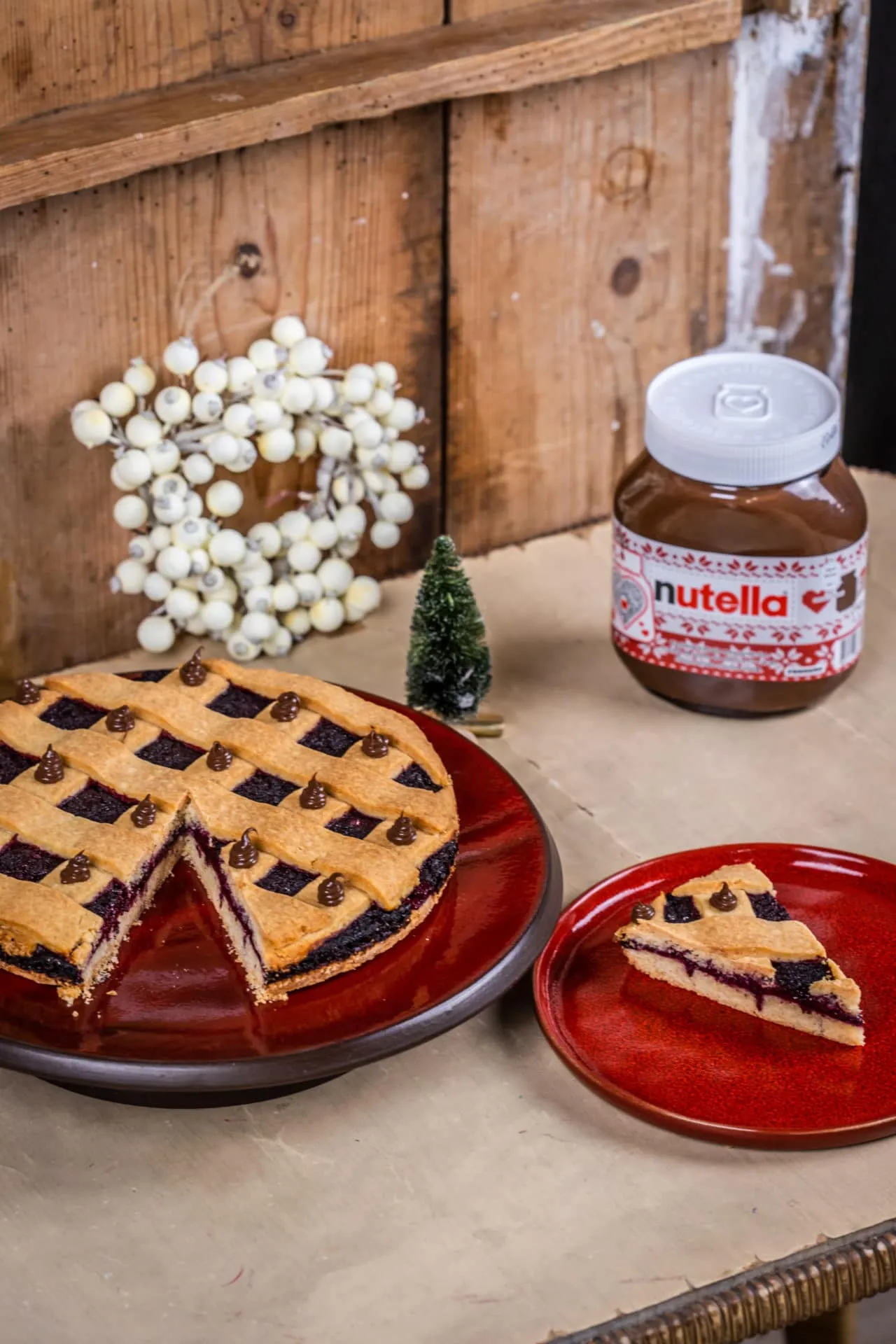 Fekete szedres pite NUTELLA®-val