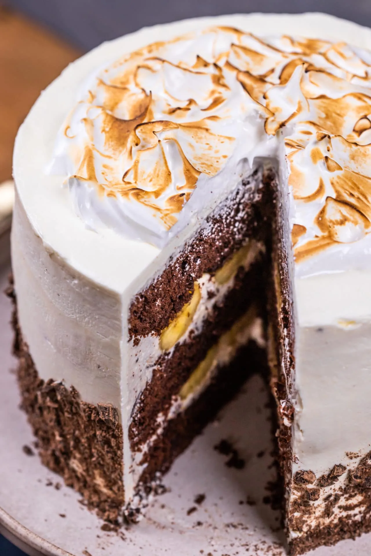 Banántorta
