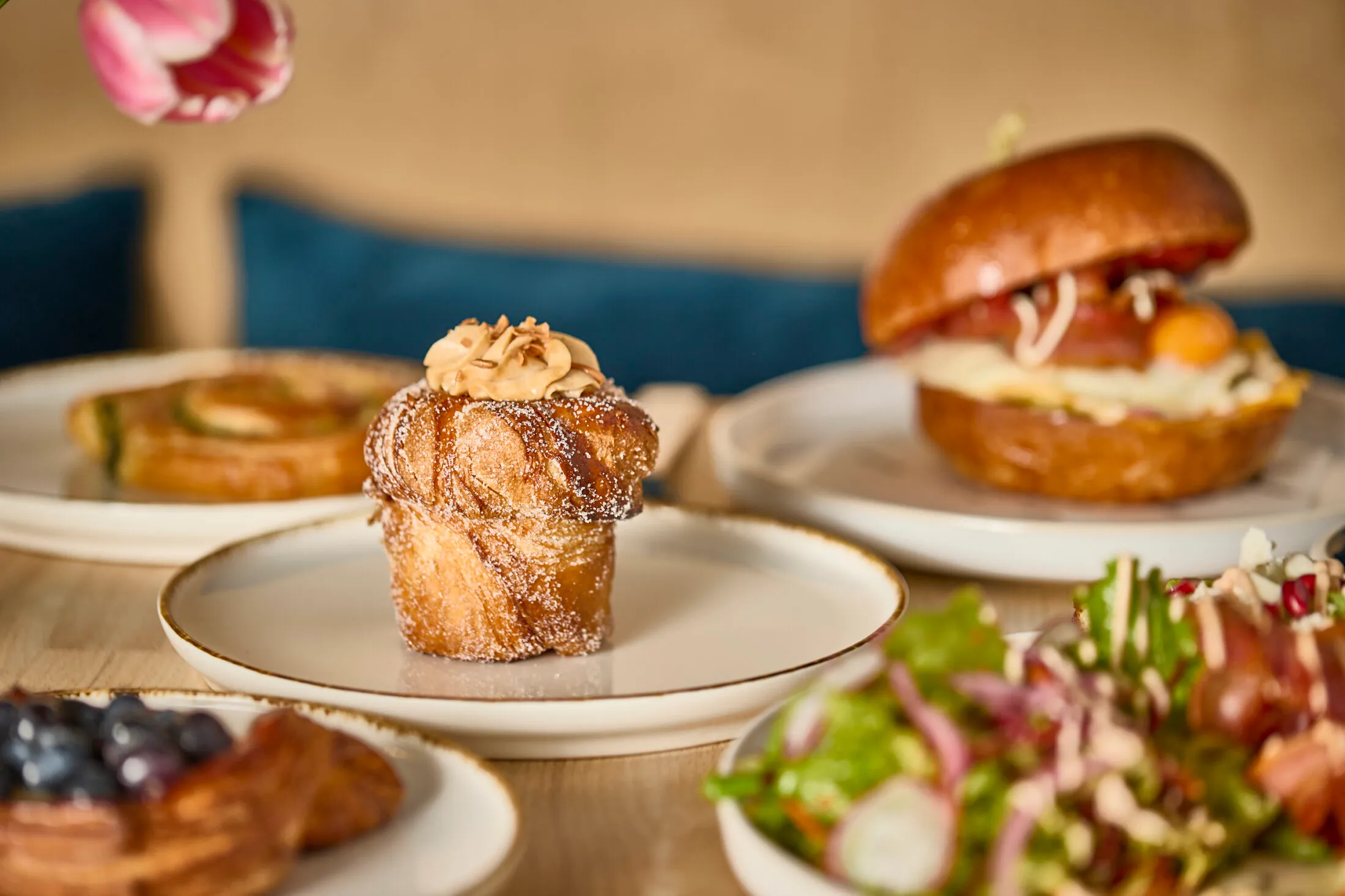 Óriás cruffin a Norma Coffee kínálatából