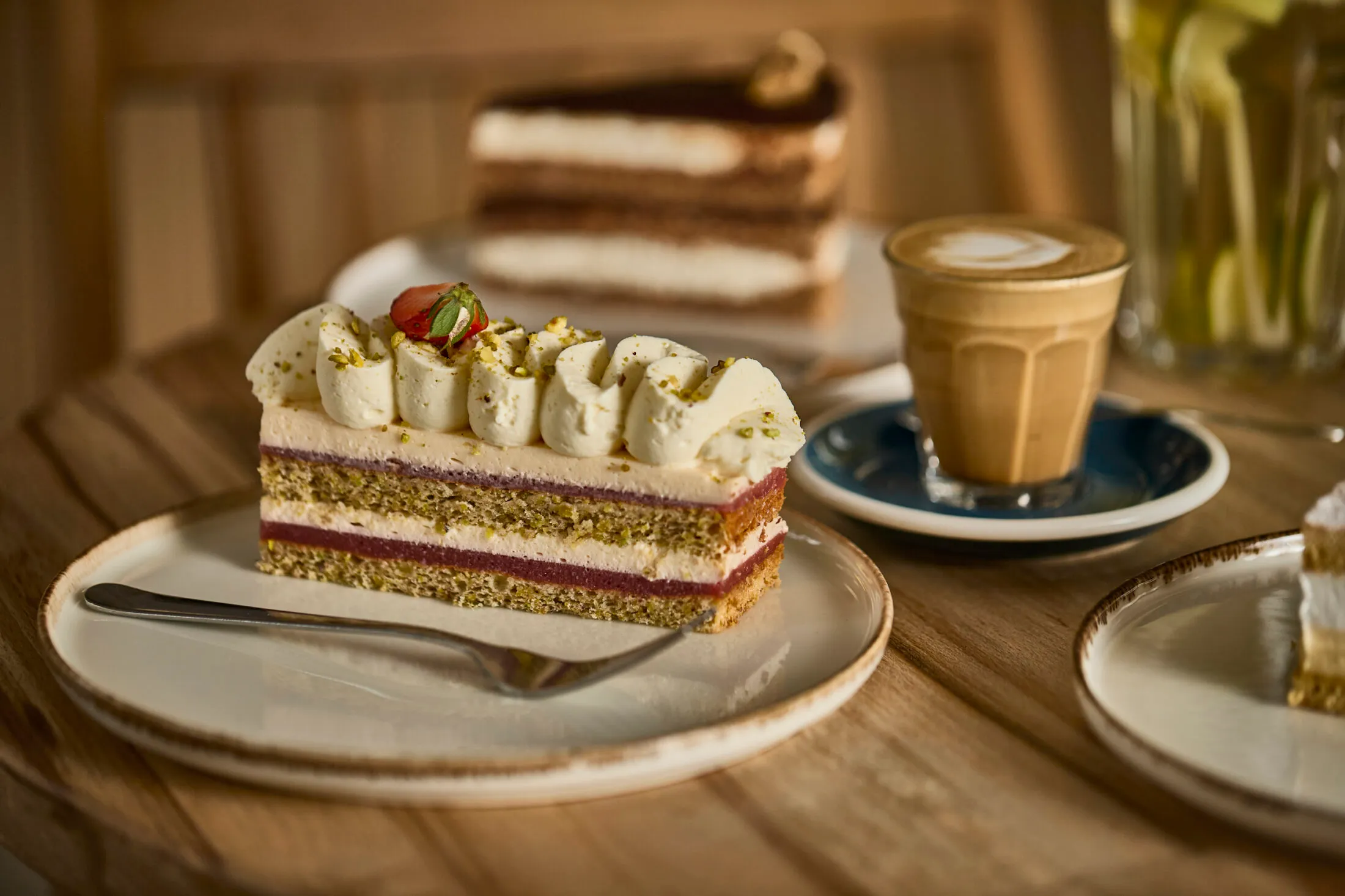Helyben készült sütemény a Norma Coffee-ban