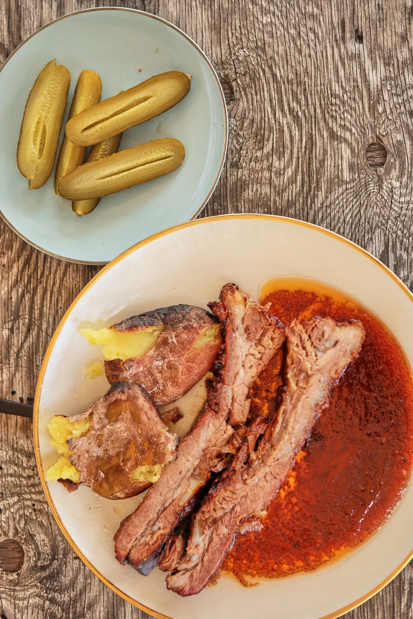Szuperomlós BBQ oldalas