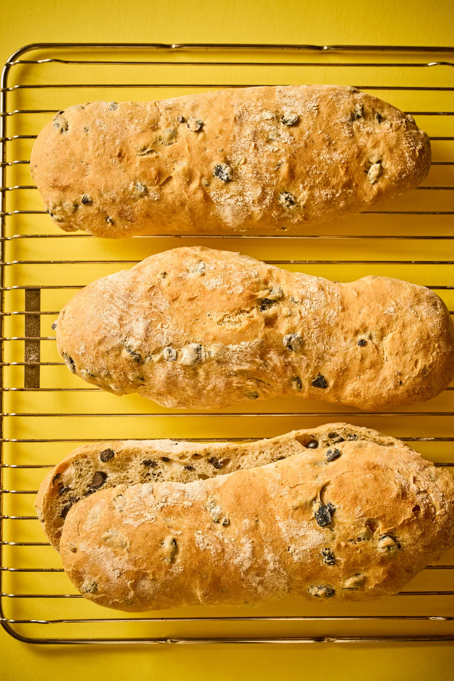 Olívás ciabatta recept