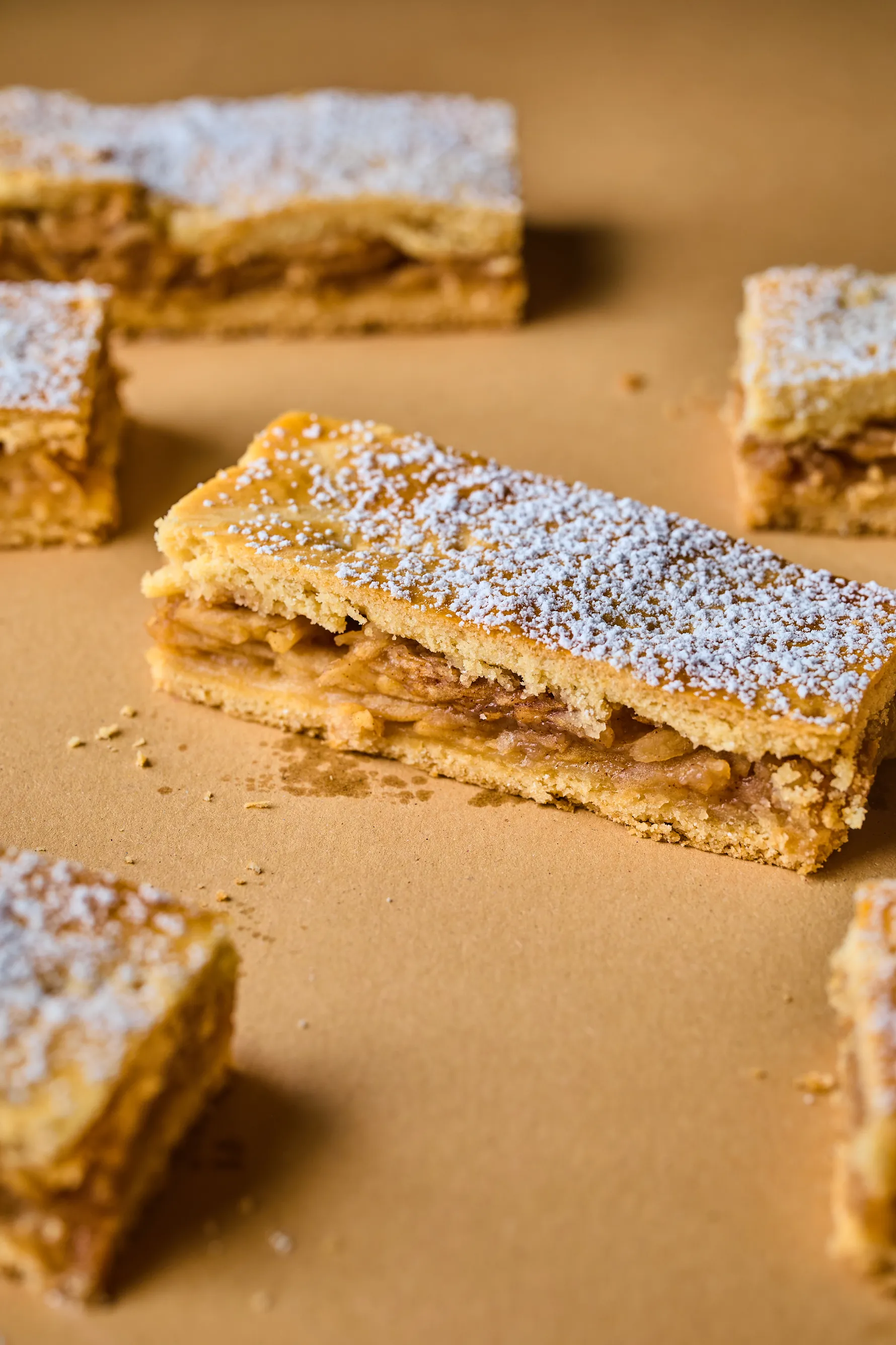 Omlós almás pite