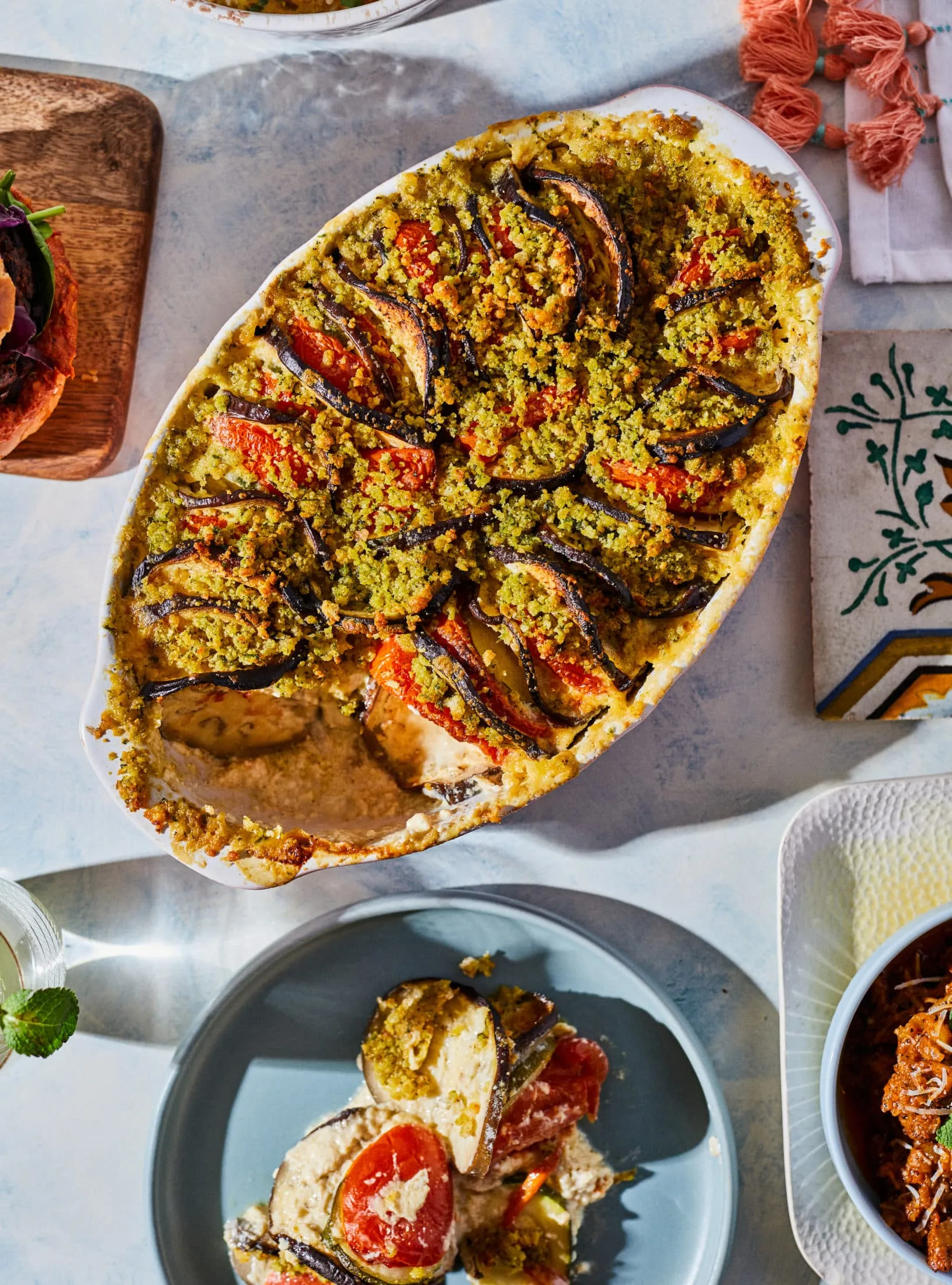 padlizsán gratin