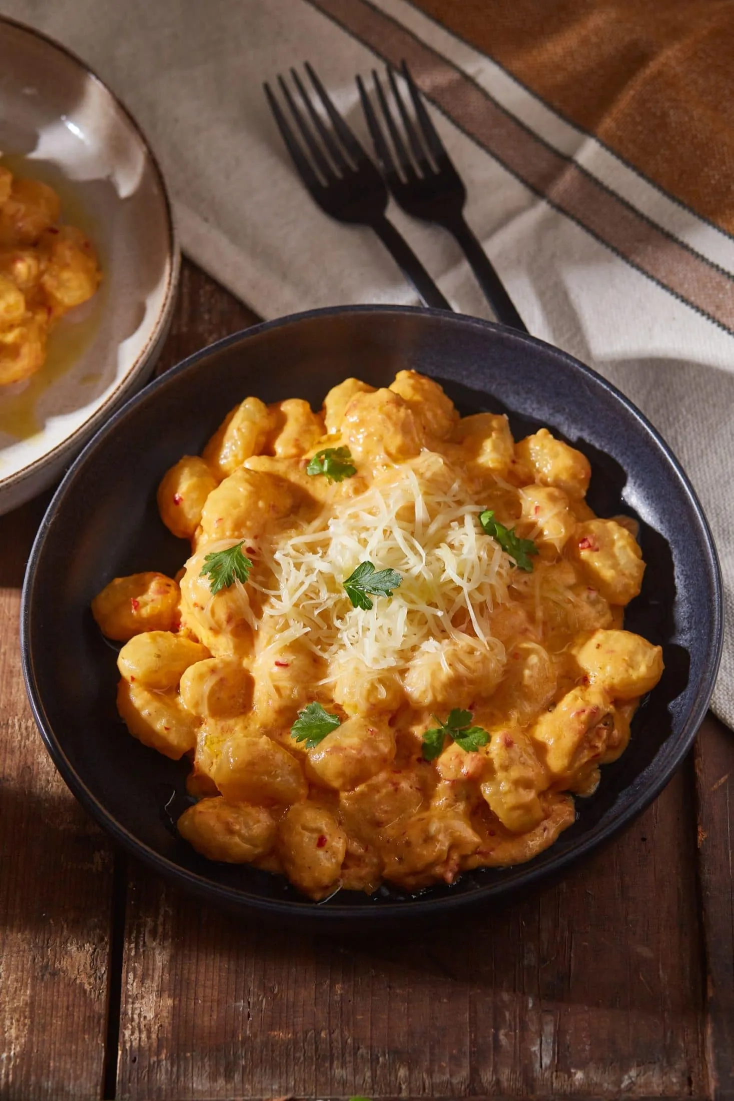 Paprikapesztós gnocchi