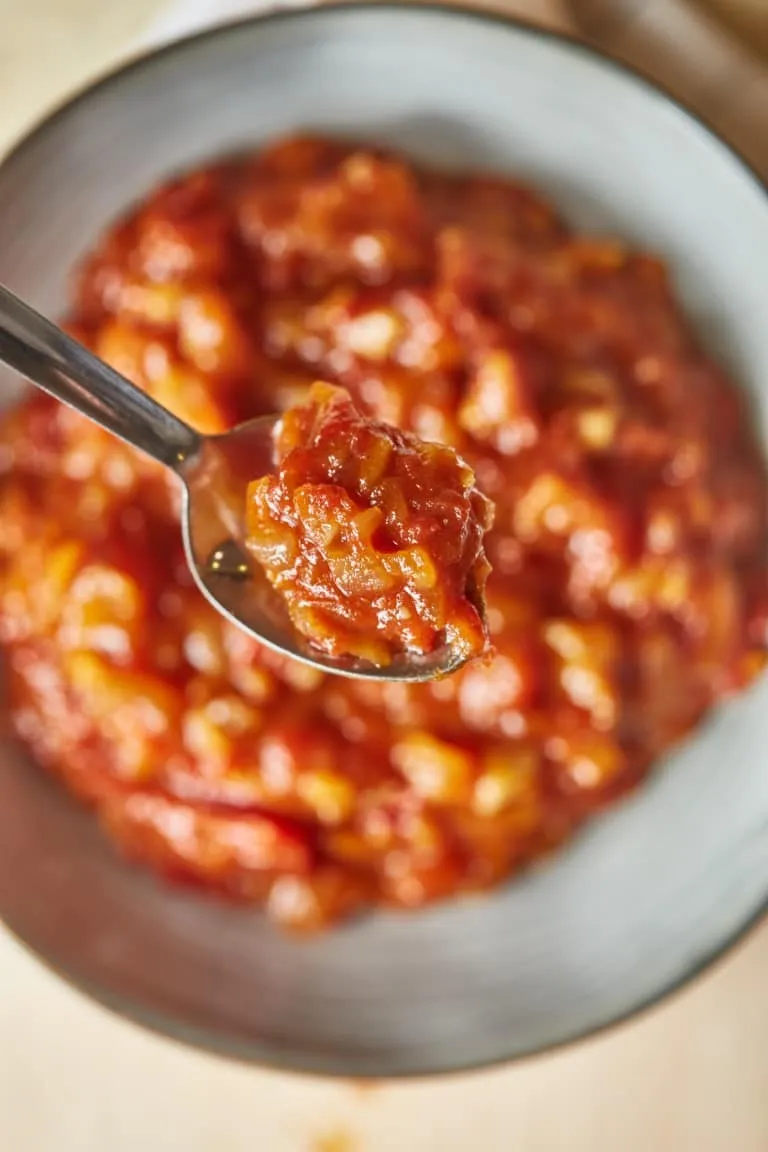 paradicsomchutney friss pariból