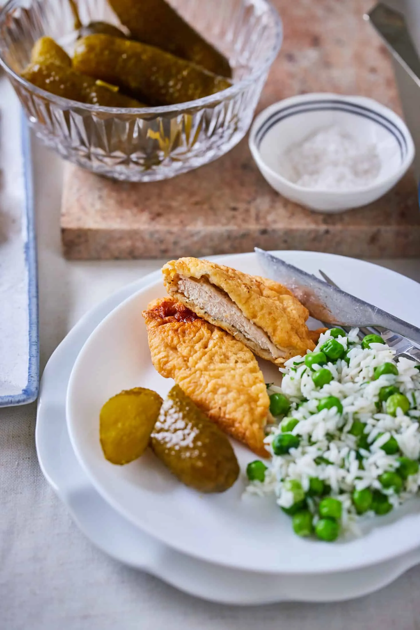 párizsi szelet, párizsi bundás csirkemell, párizsi csirkemell, csirkemell párizsi bundában