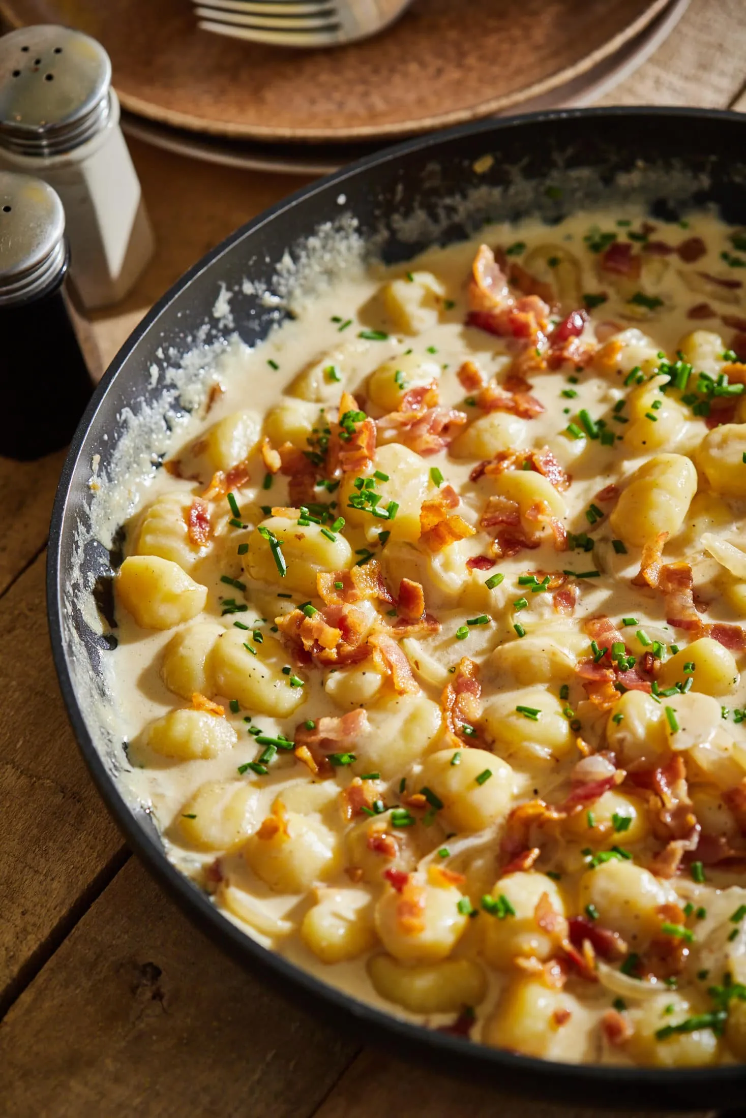 tejszínes gnocchi