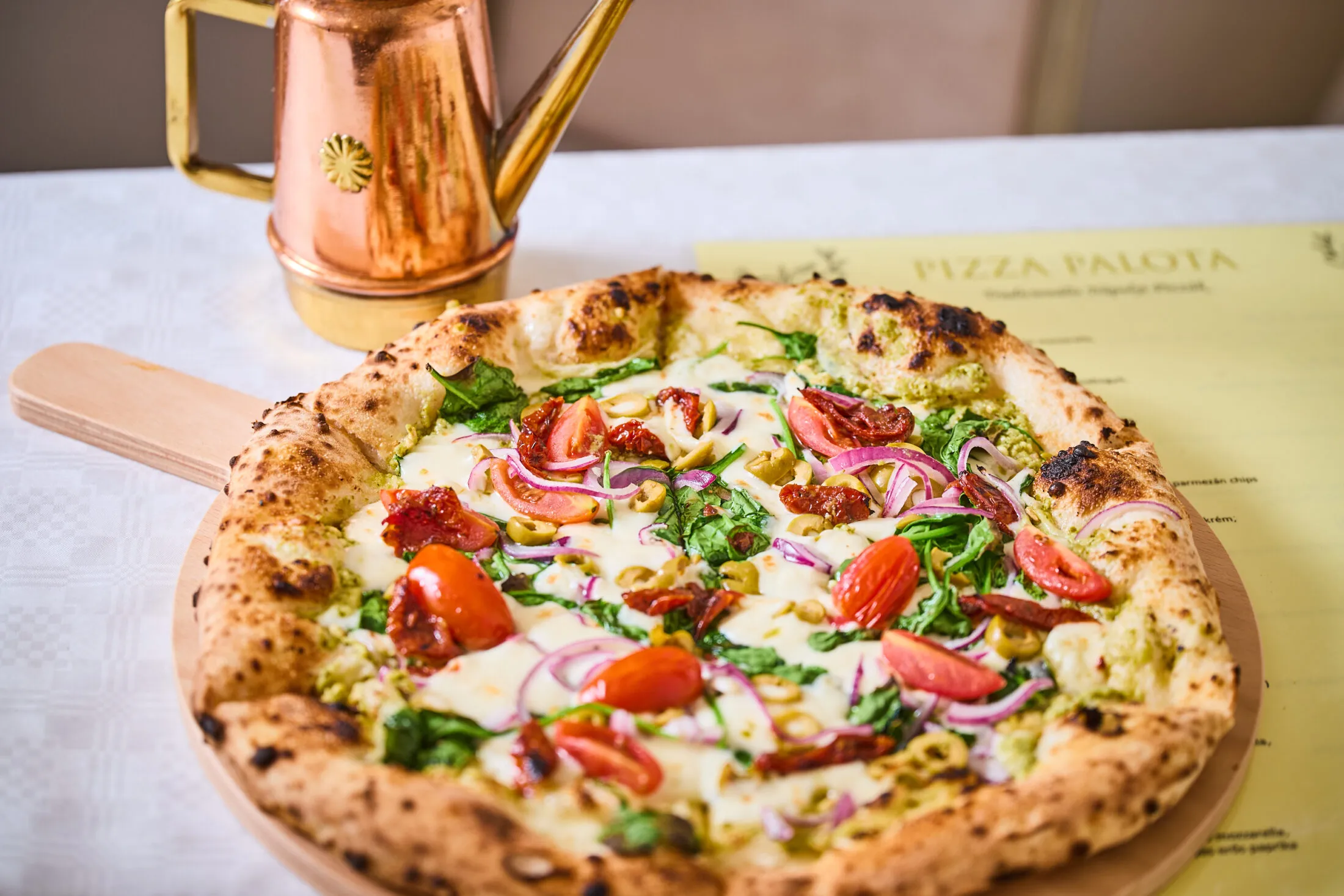 Pizza Palota Jászberény vega pizza