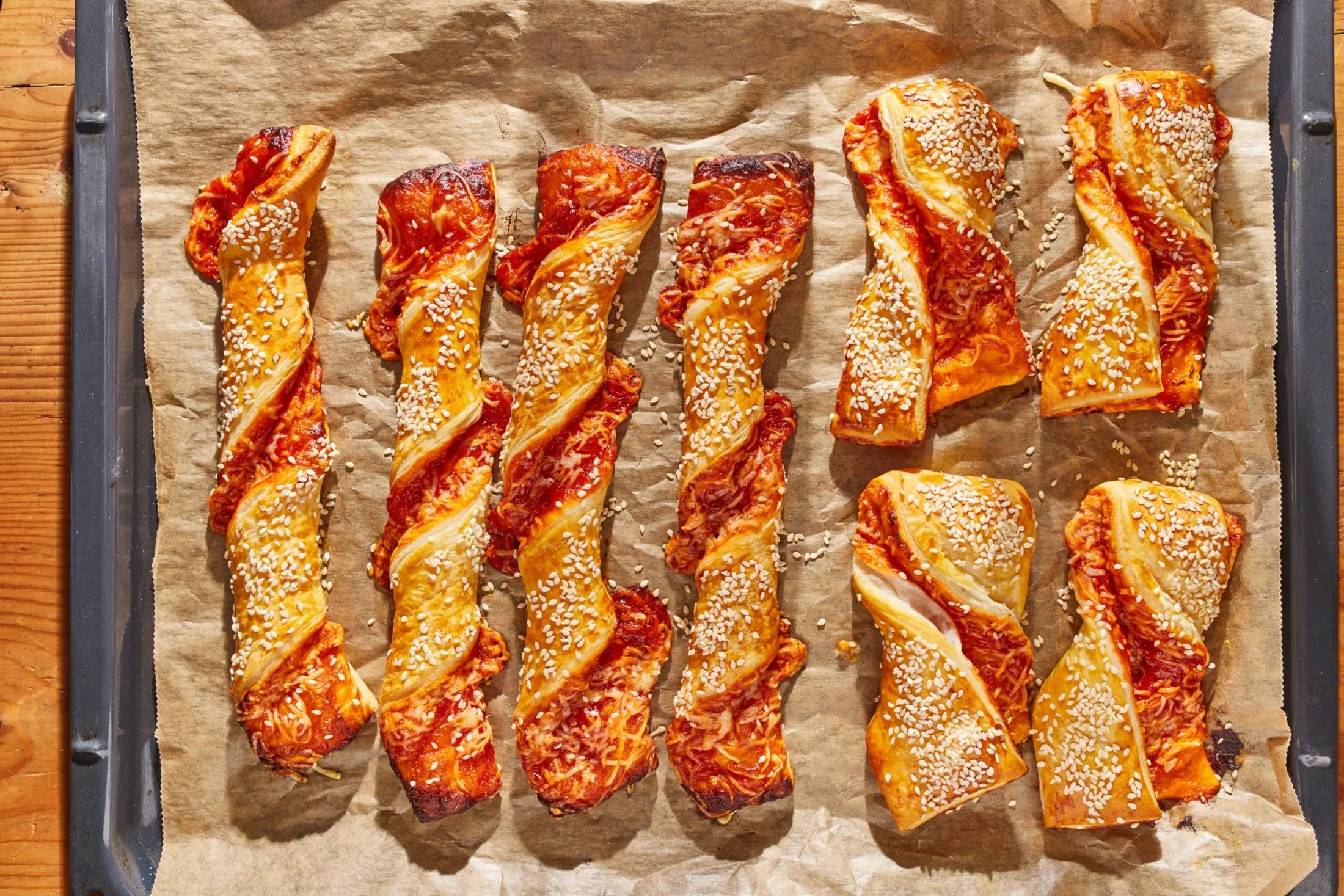 Pizzás csavart