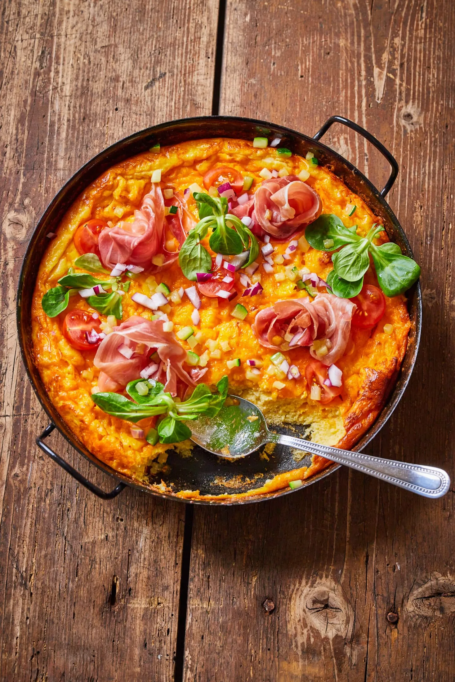 polenta-frittata