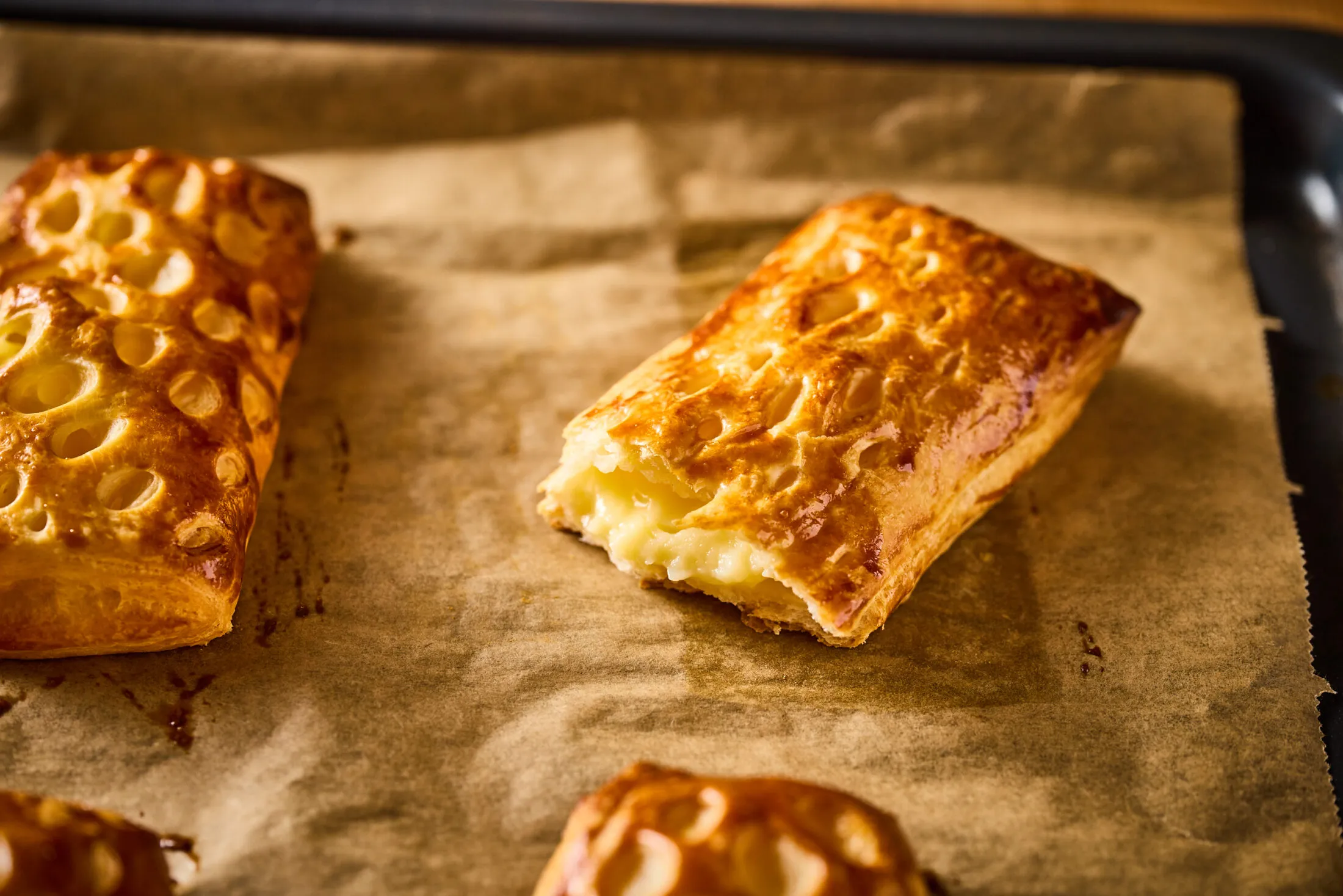 Pudingos rácsos süti recept