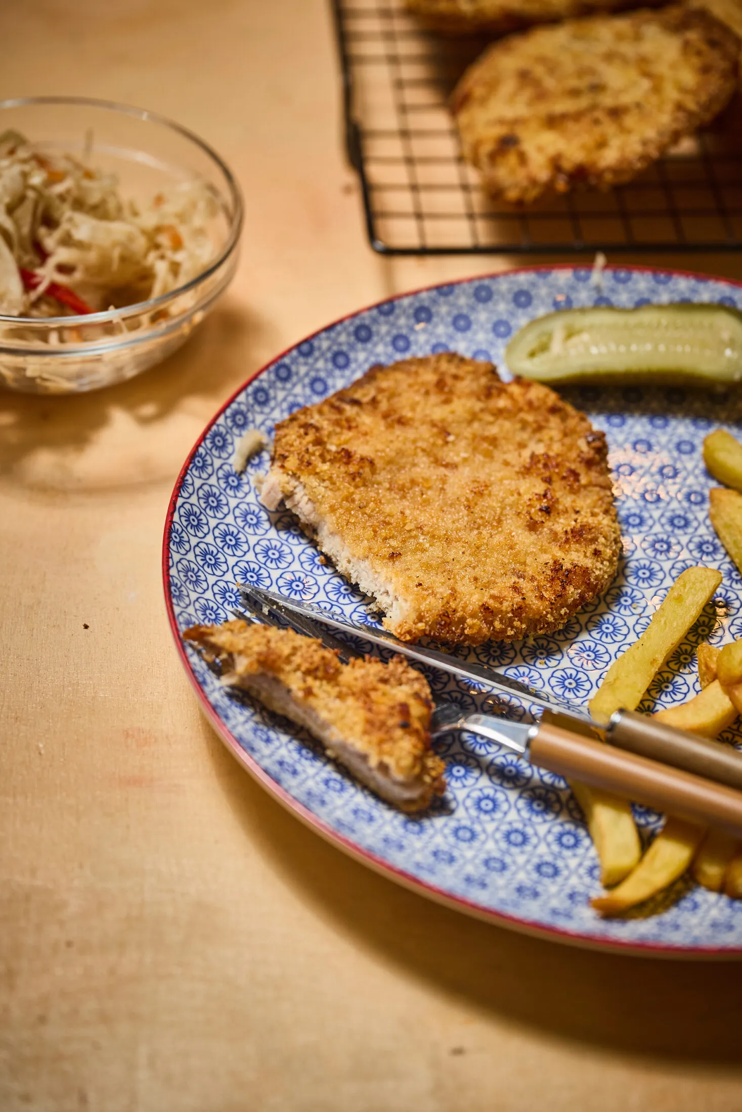 rántott karaj air fryerben recept