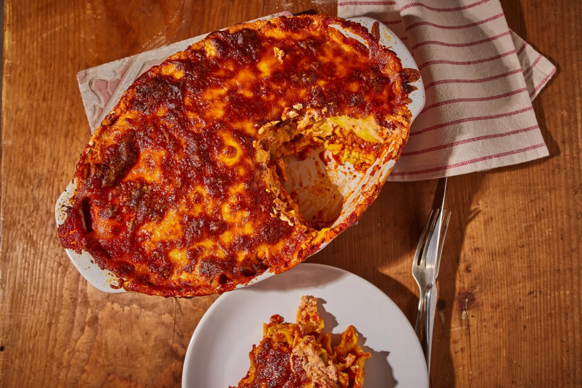 Ravioli lasagne