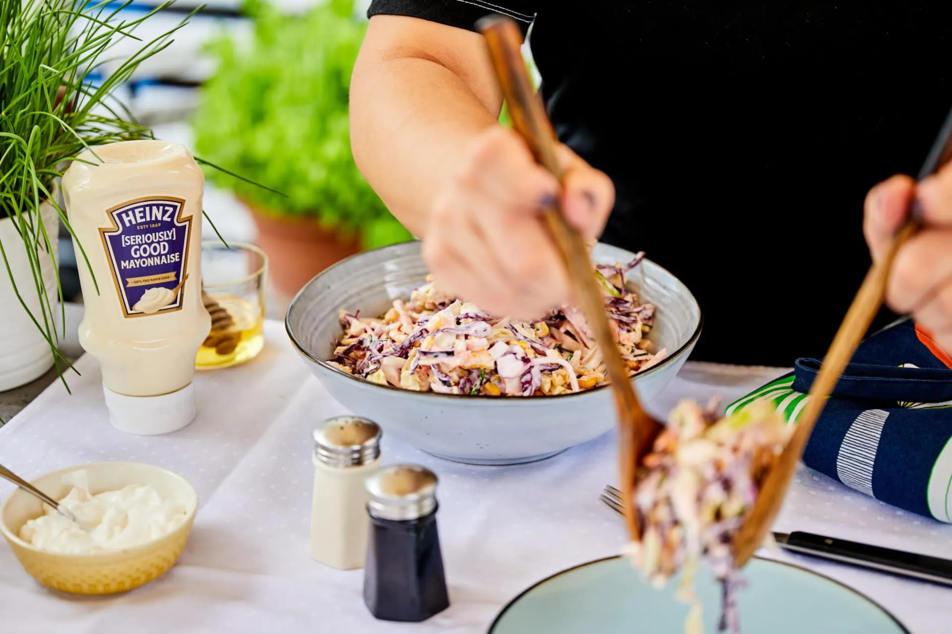 Tökéletes pulled pork almás coleslaw salátával