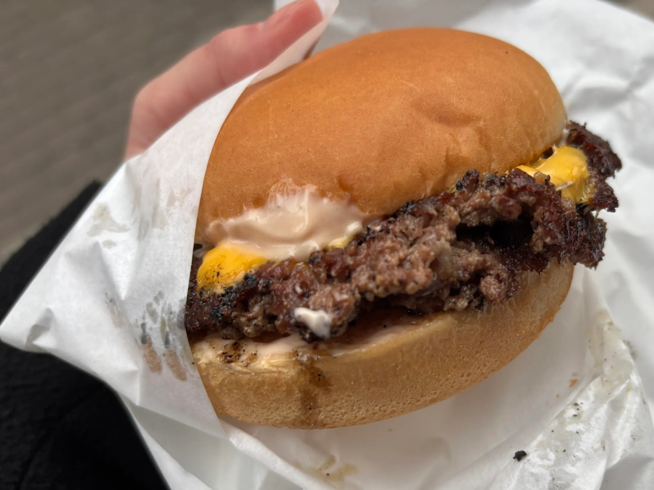 Smash Lab Burgers smashed burgere