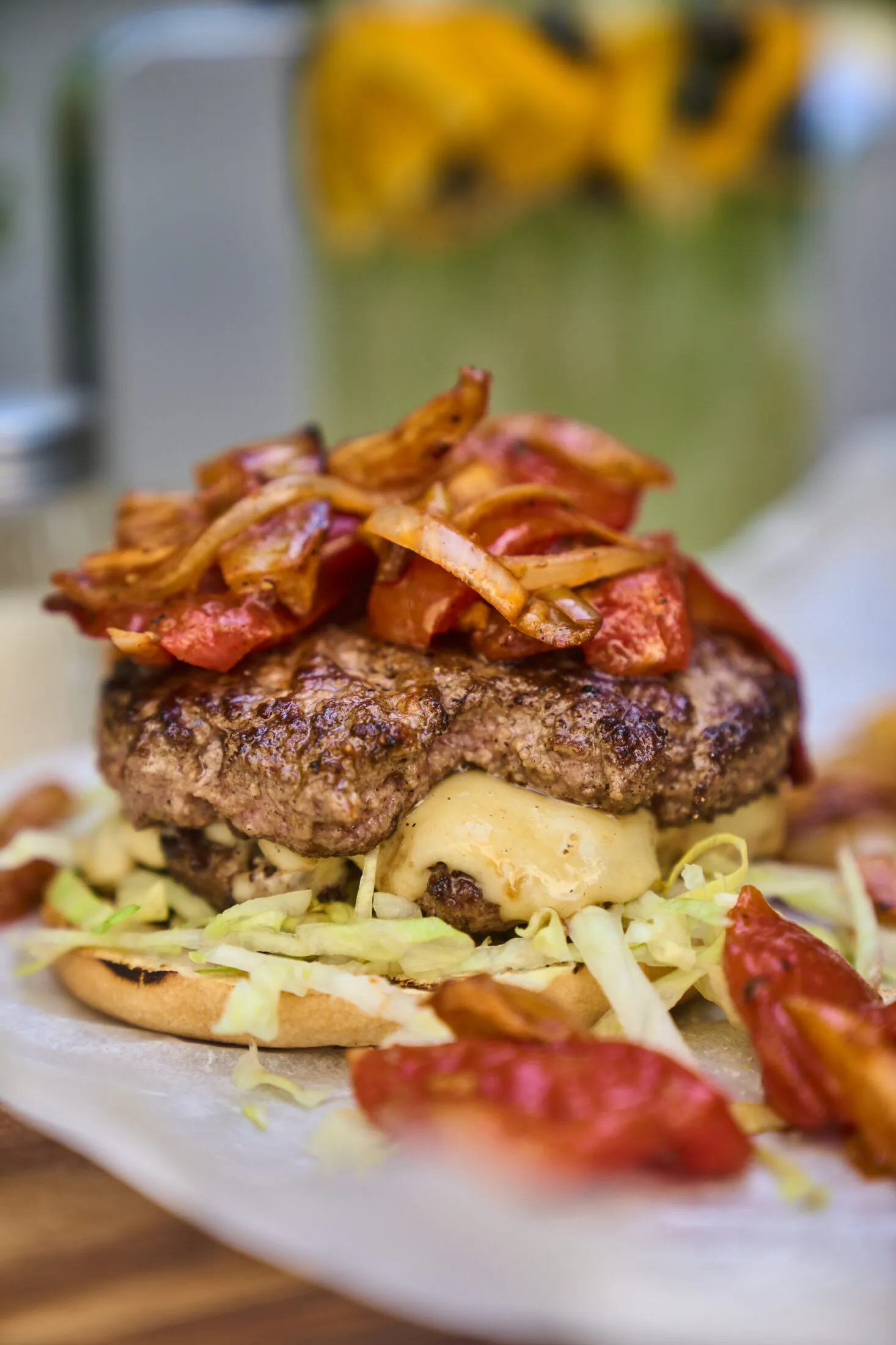 smashed-burger-grillezett-lecsoval-2