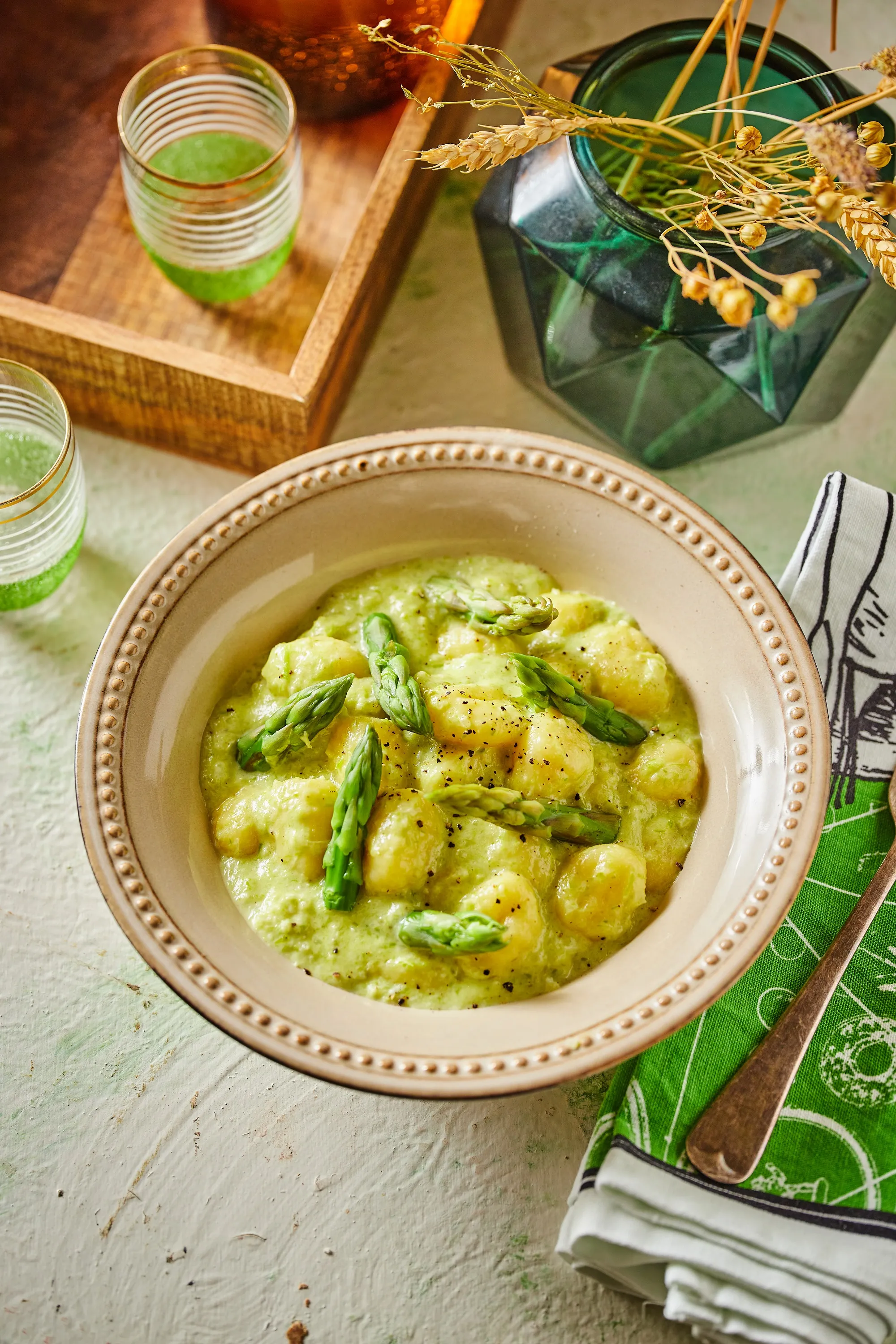 Spárgás-tejszínes gnocchi (Fotó: Zele Timi)