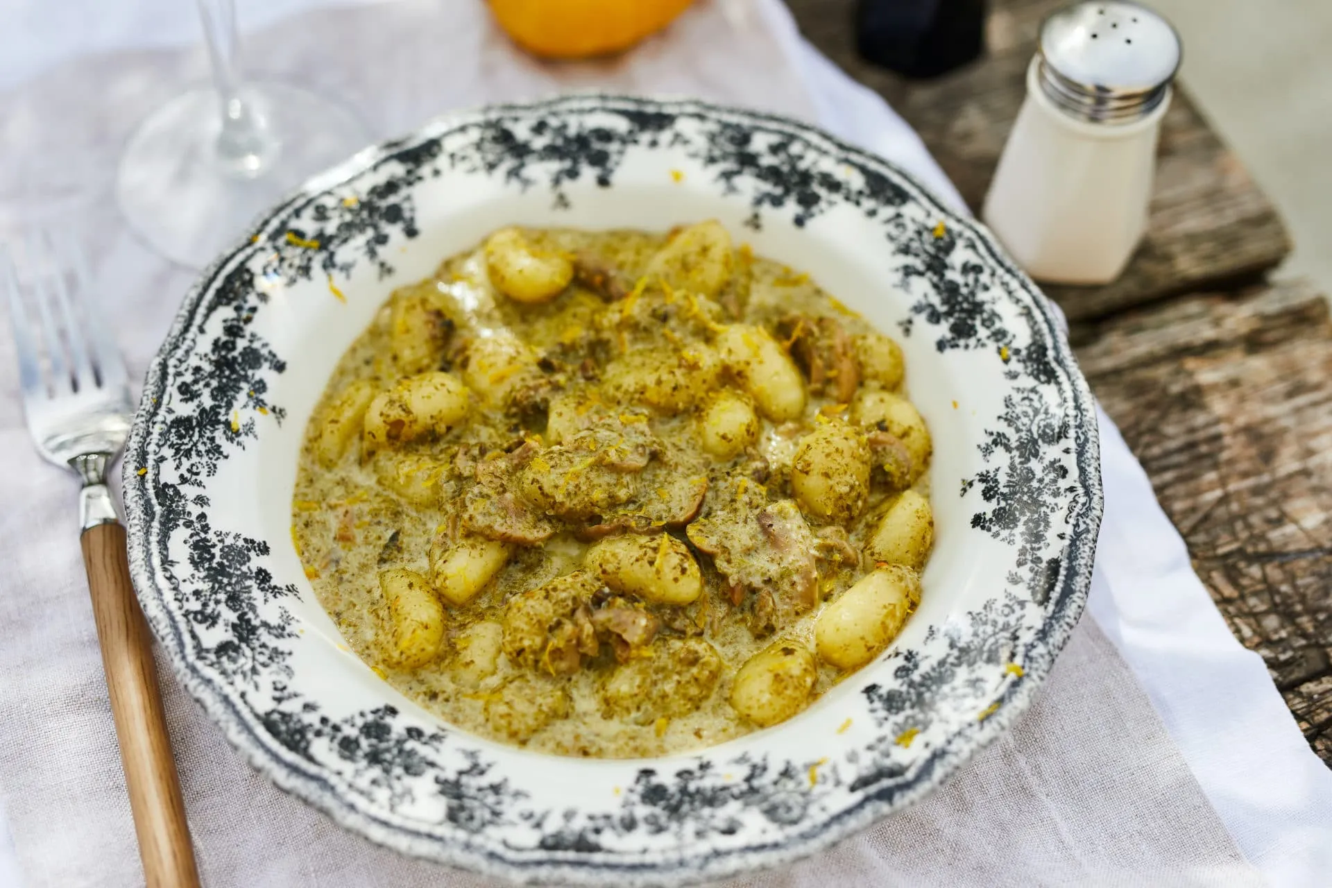 ebéd egy órán belül - gnocchi