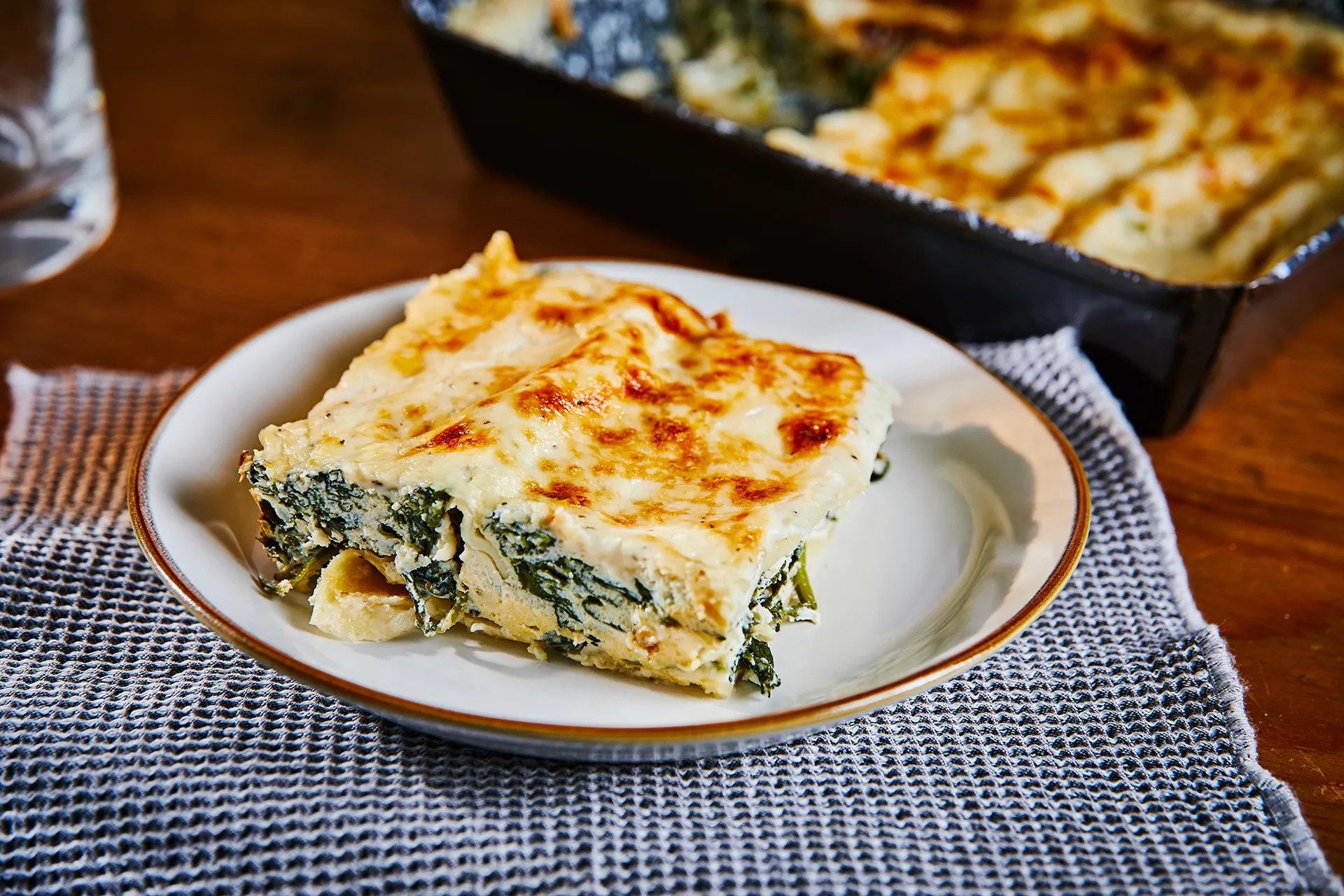 Spenótos-ricottás cannelloni