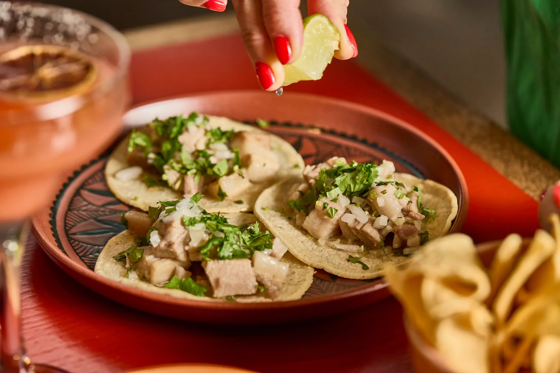Todo Mexican Kitchen tacója sült császárral