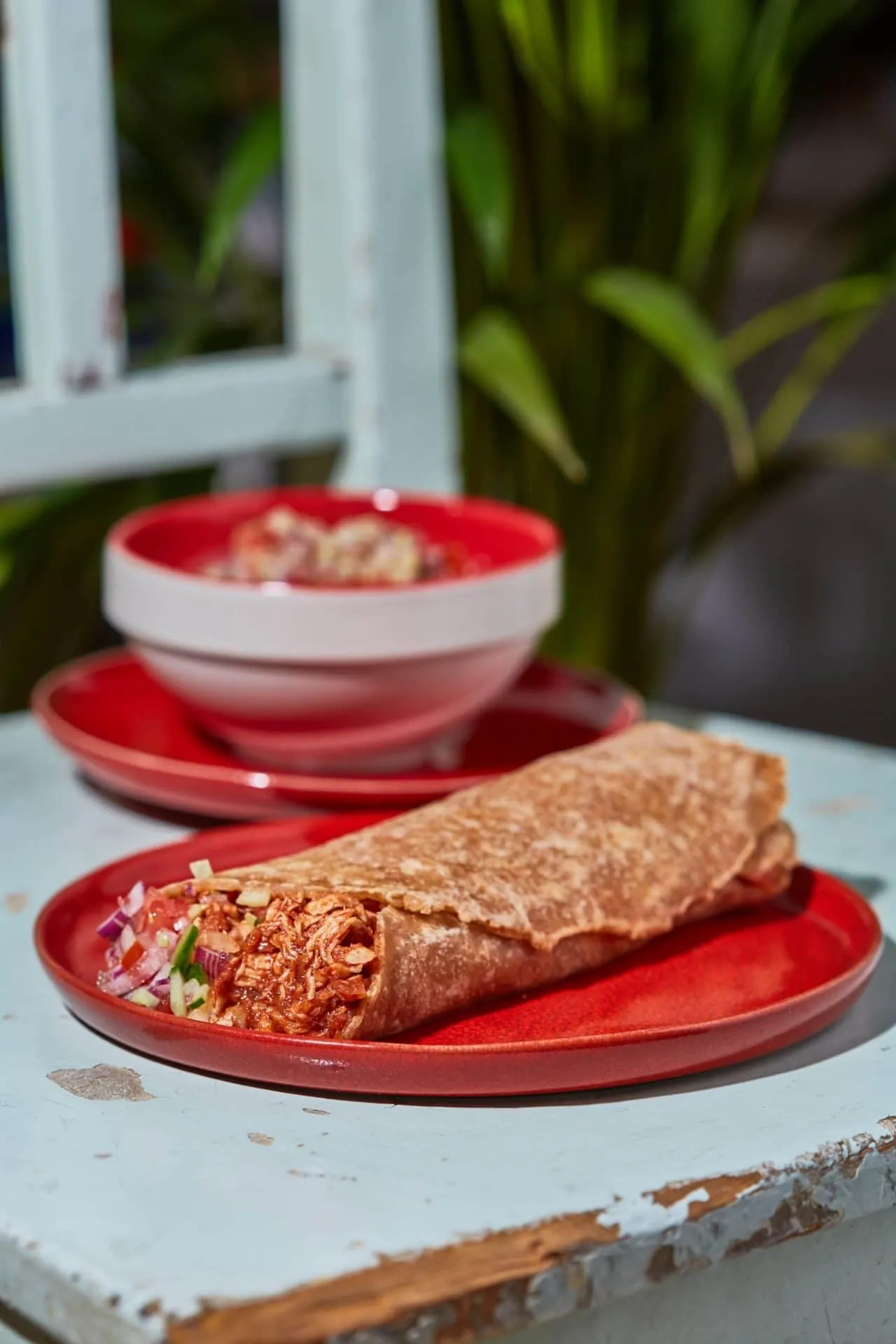 Csirkés tortilla