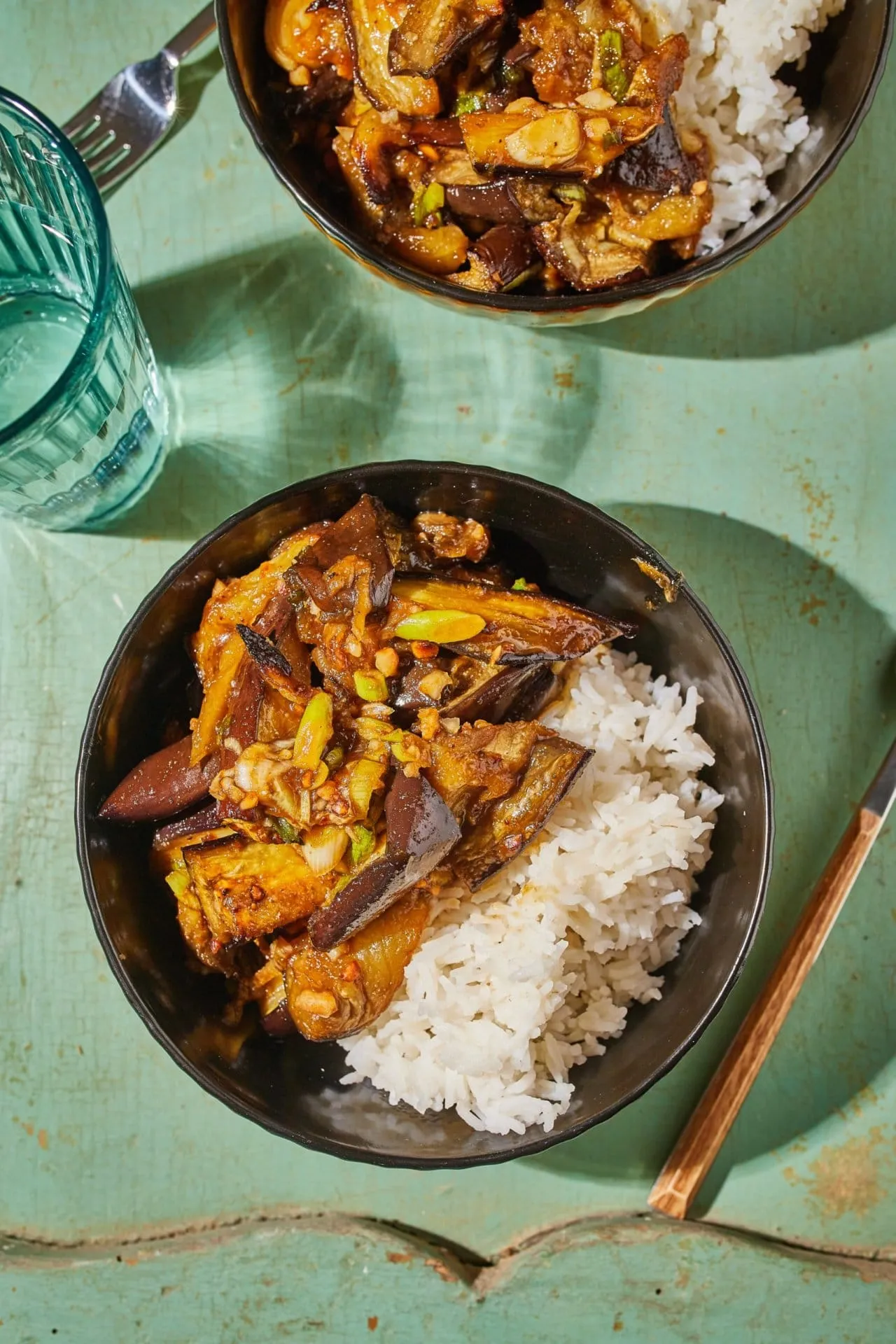 teriyaki padlizsán