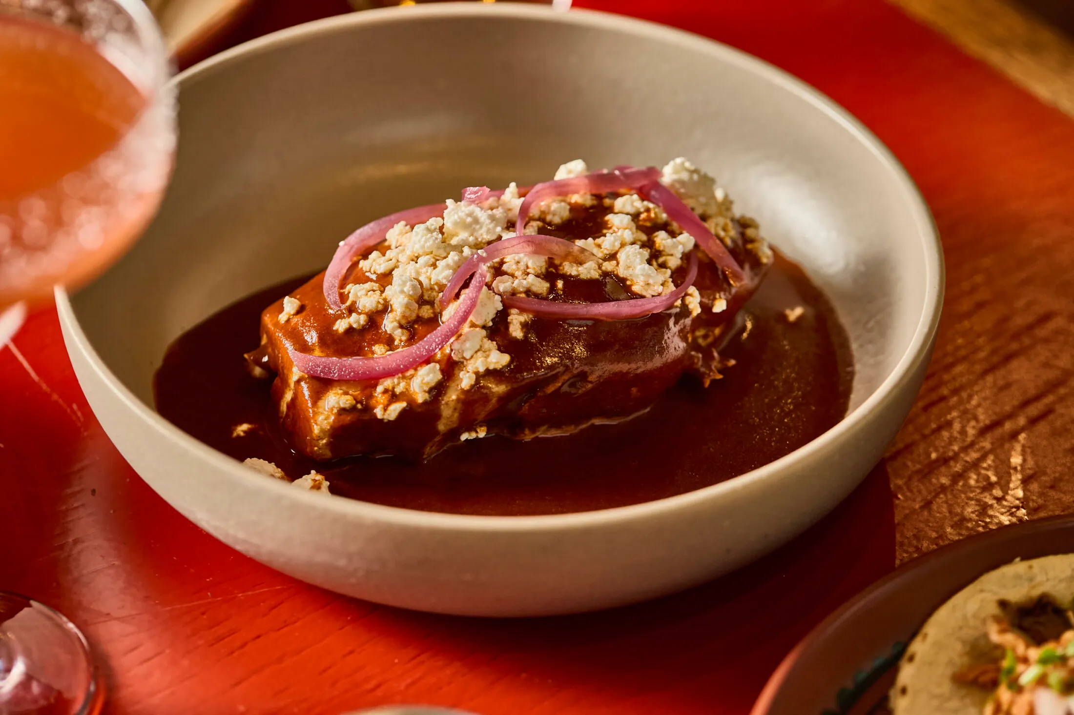 Mole csirke a Todo Mexican Kitchen séfjétől