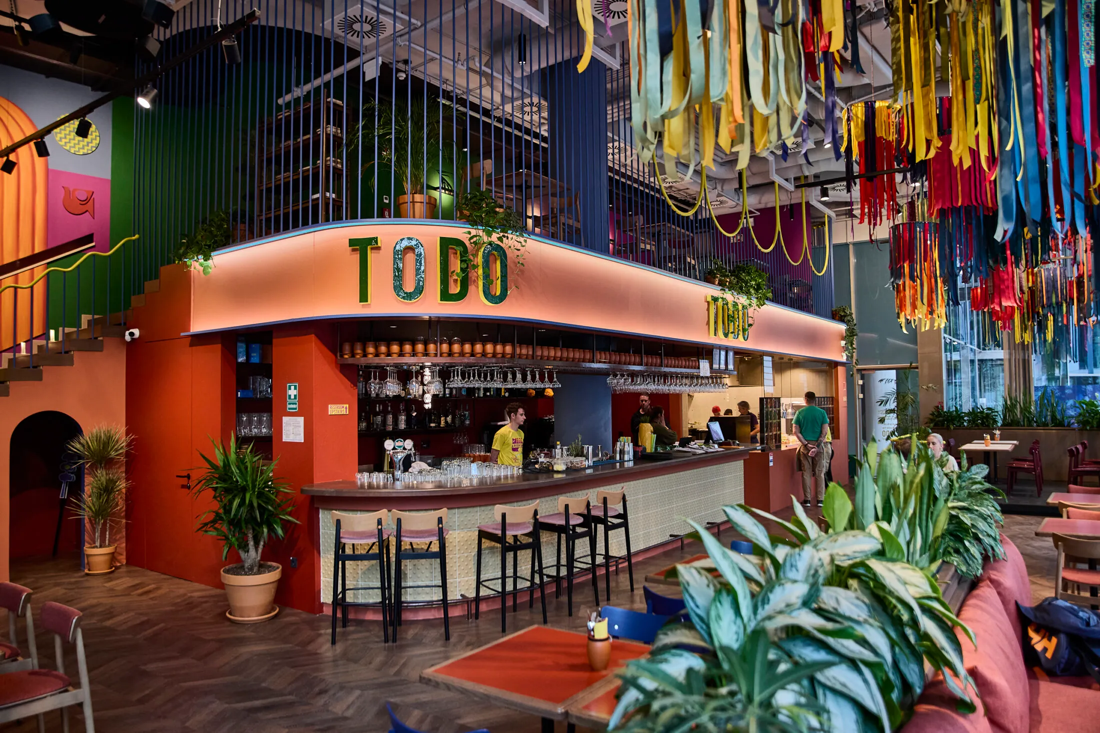 A Todo Mexican Kitchen belső tere