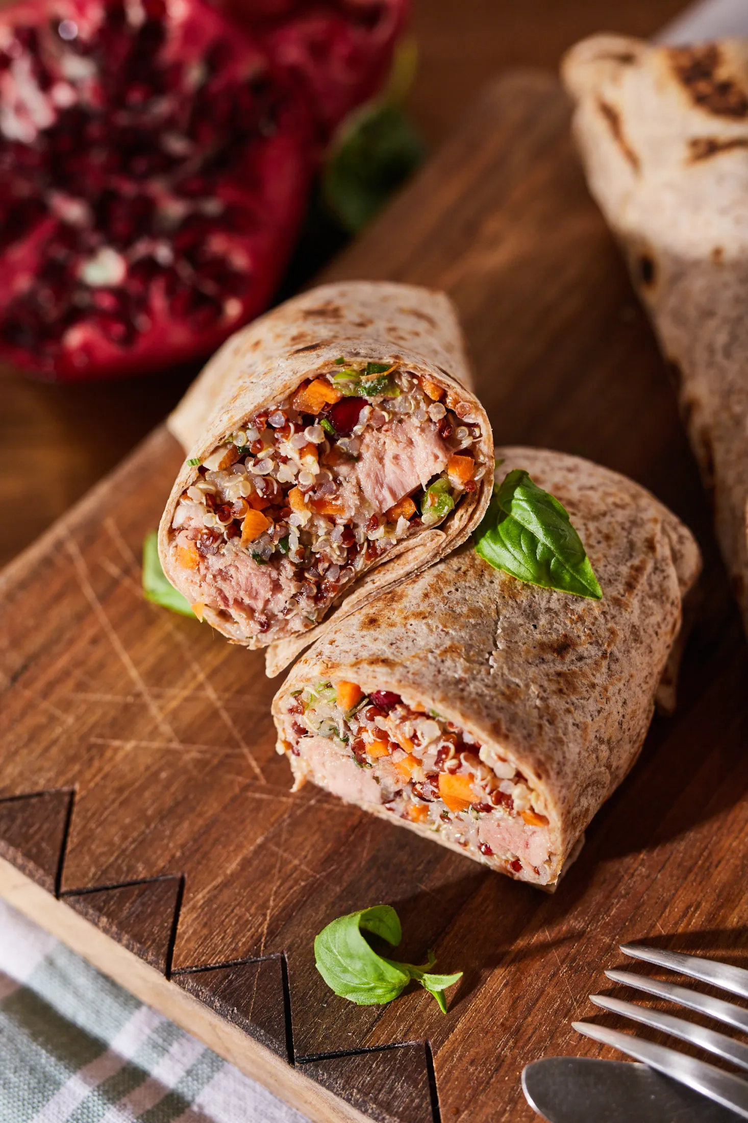 tonhalas-quinoás wrap