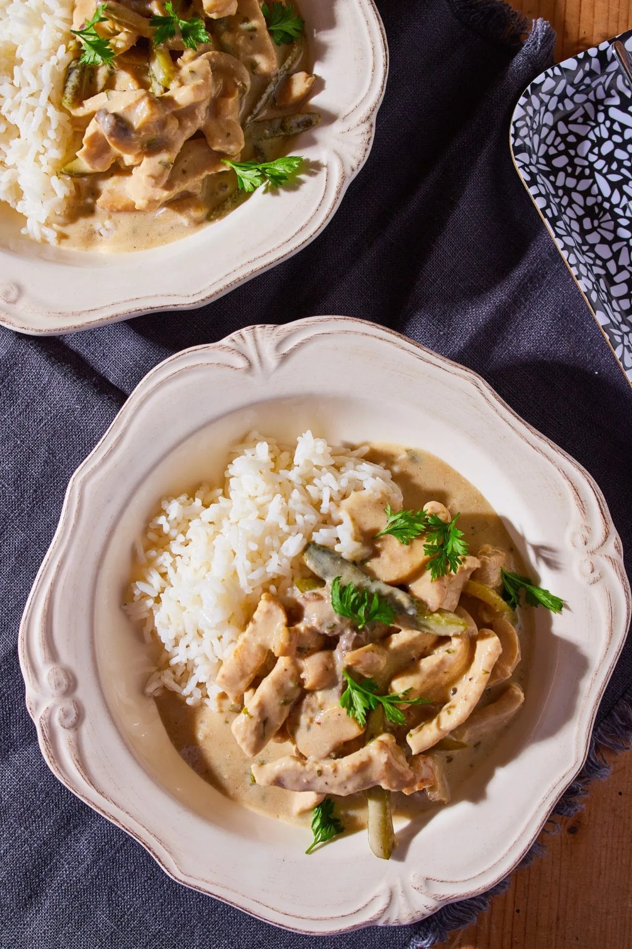 stroganoff sertéskaraj