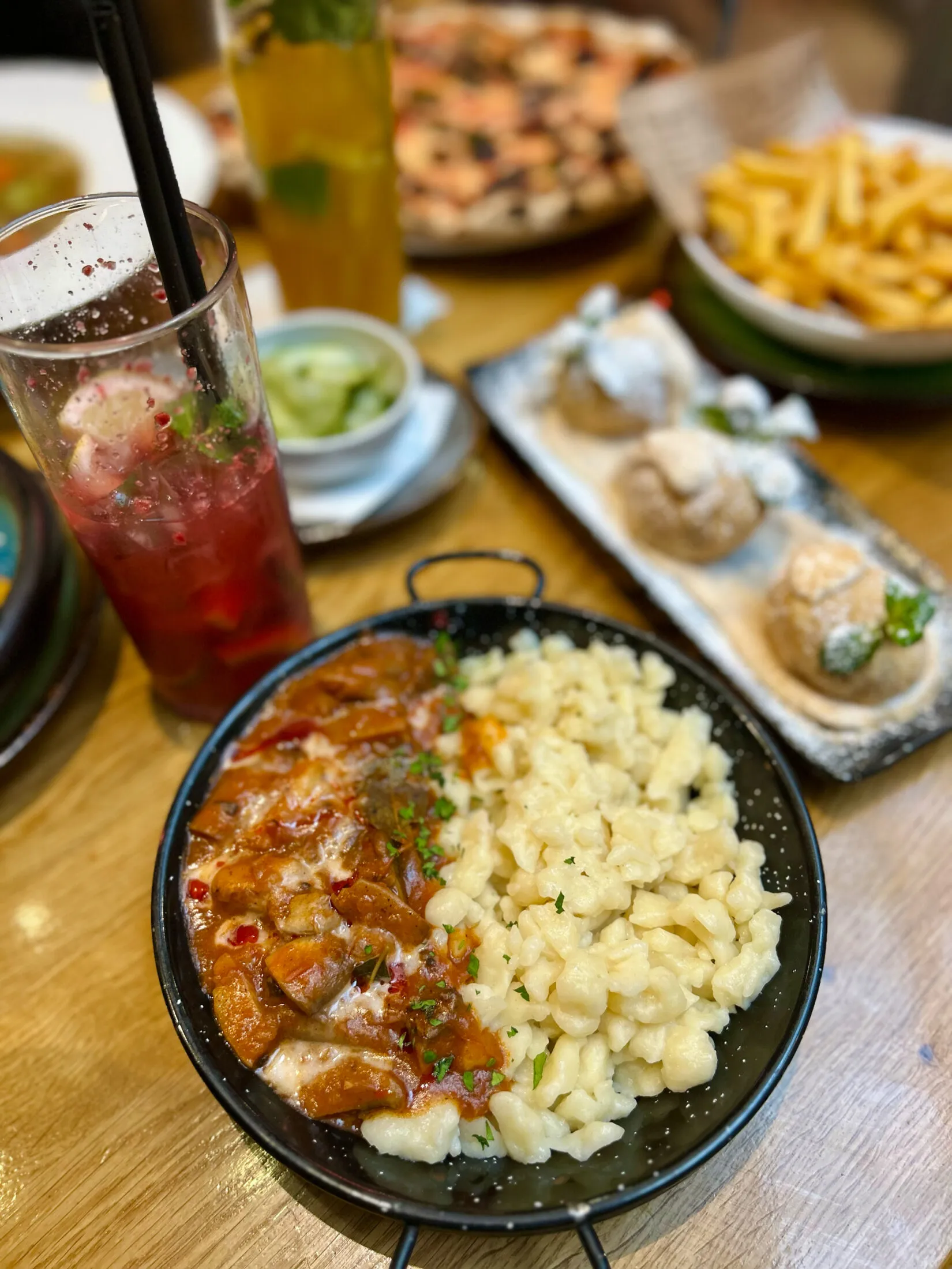 Vegan Garden Budapest gombapaprikás