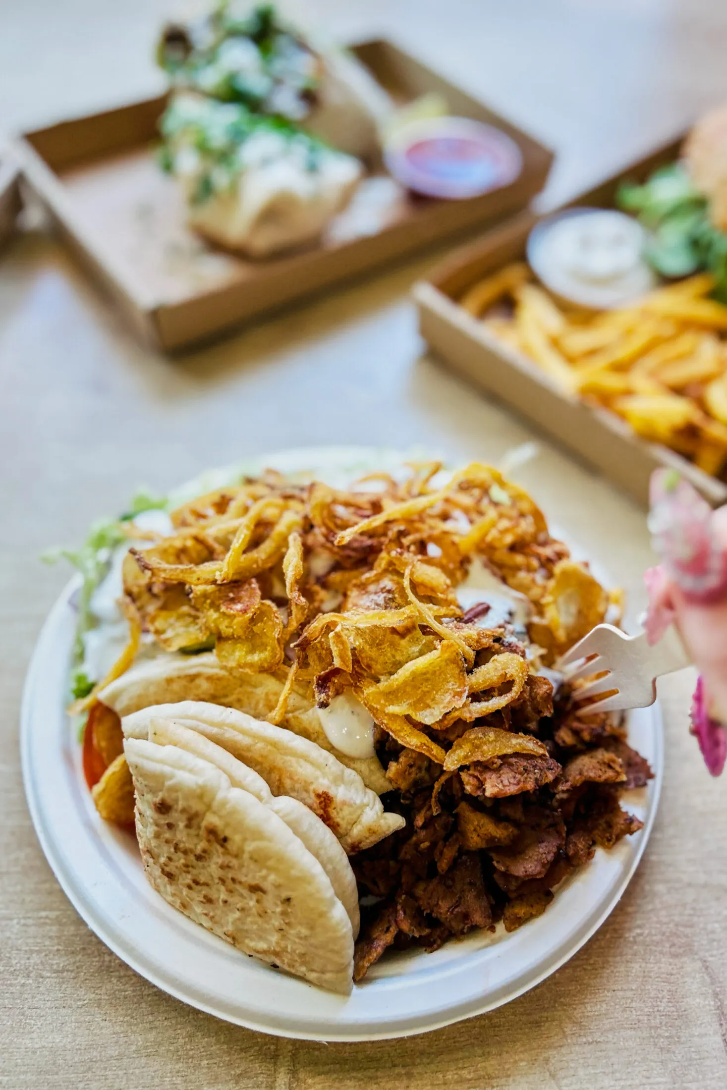 Vegan Love gyrostál